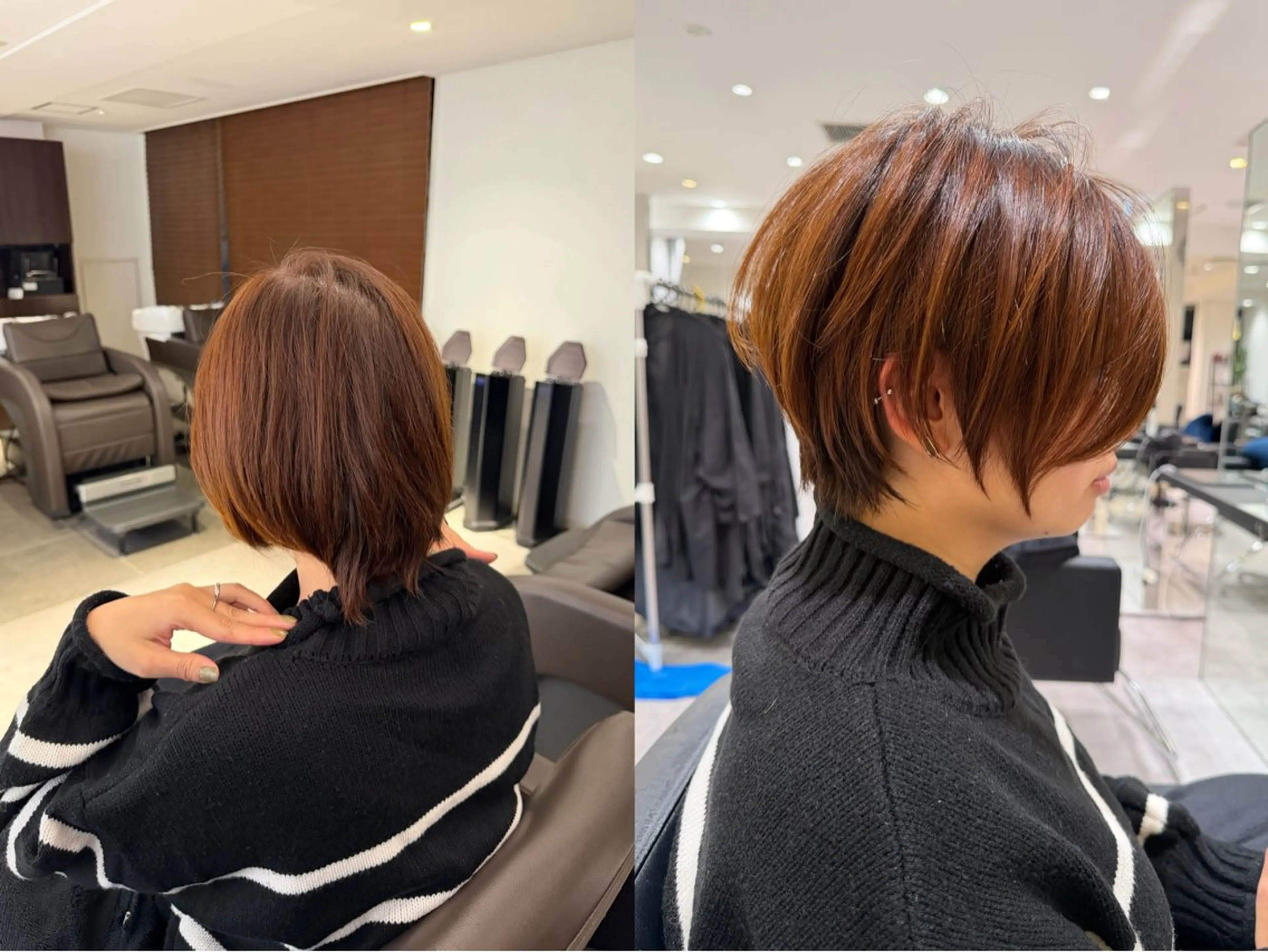 ショート カット トリートメント 髙山 莉愛のヘアスタイル
