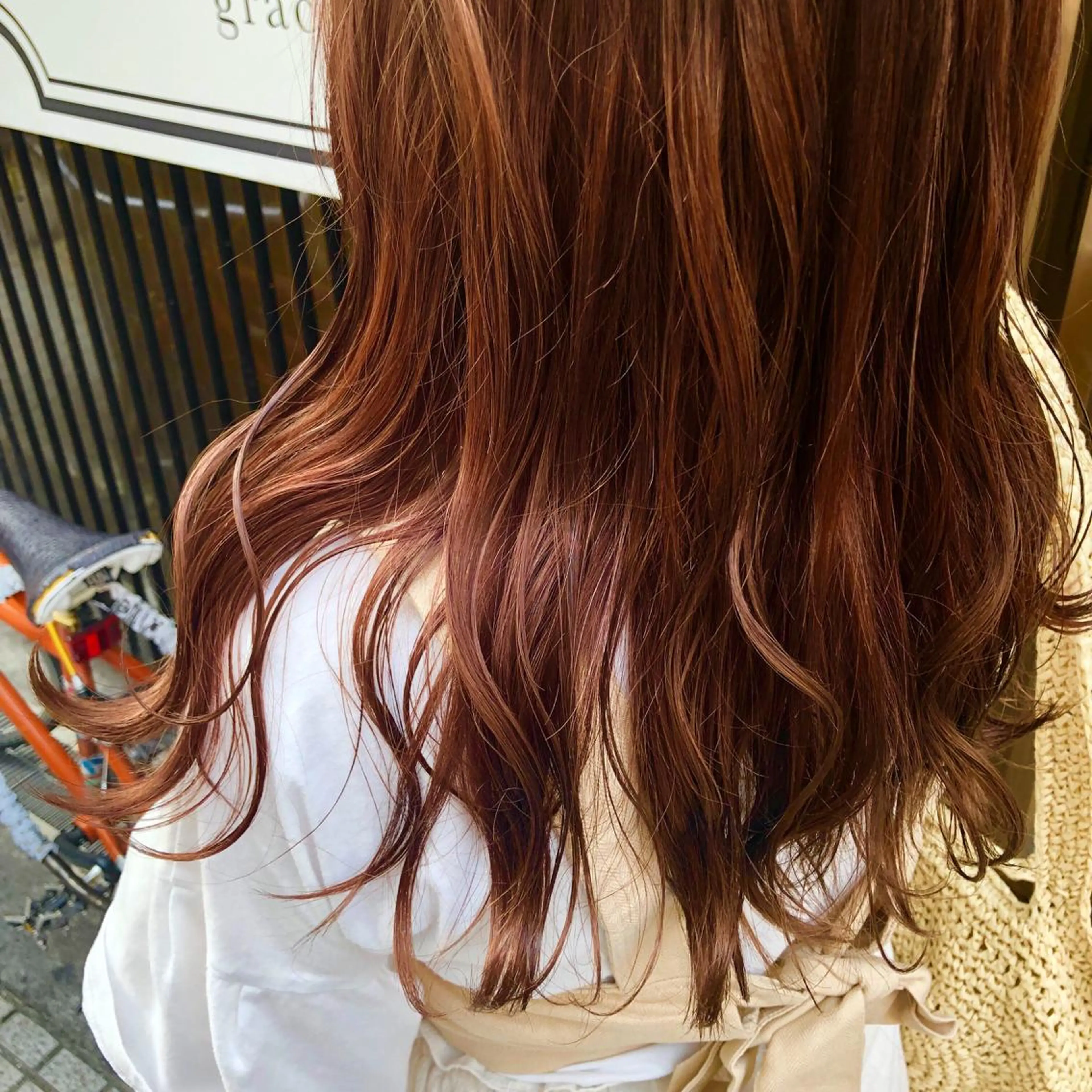 ロング しもかわ かほのヘアスタイル