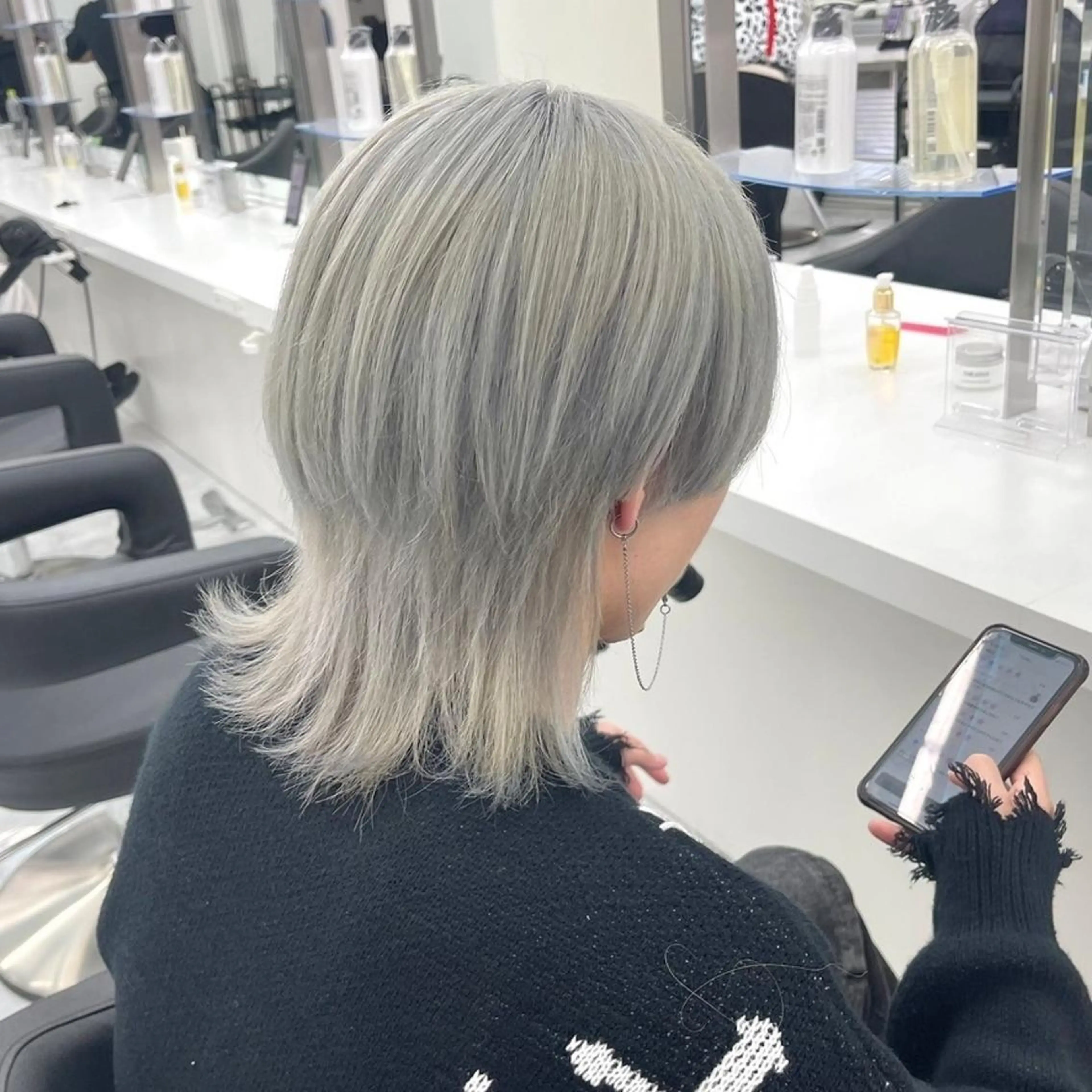 ミディアム カラー カット ヘアカラー 🍀ウルフカット🍀 ａｙａｎａ🍀のヘアスタイル