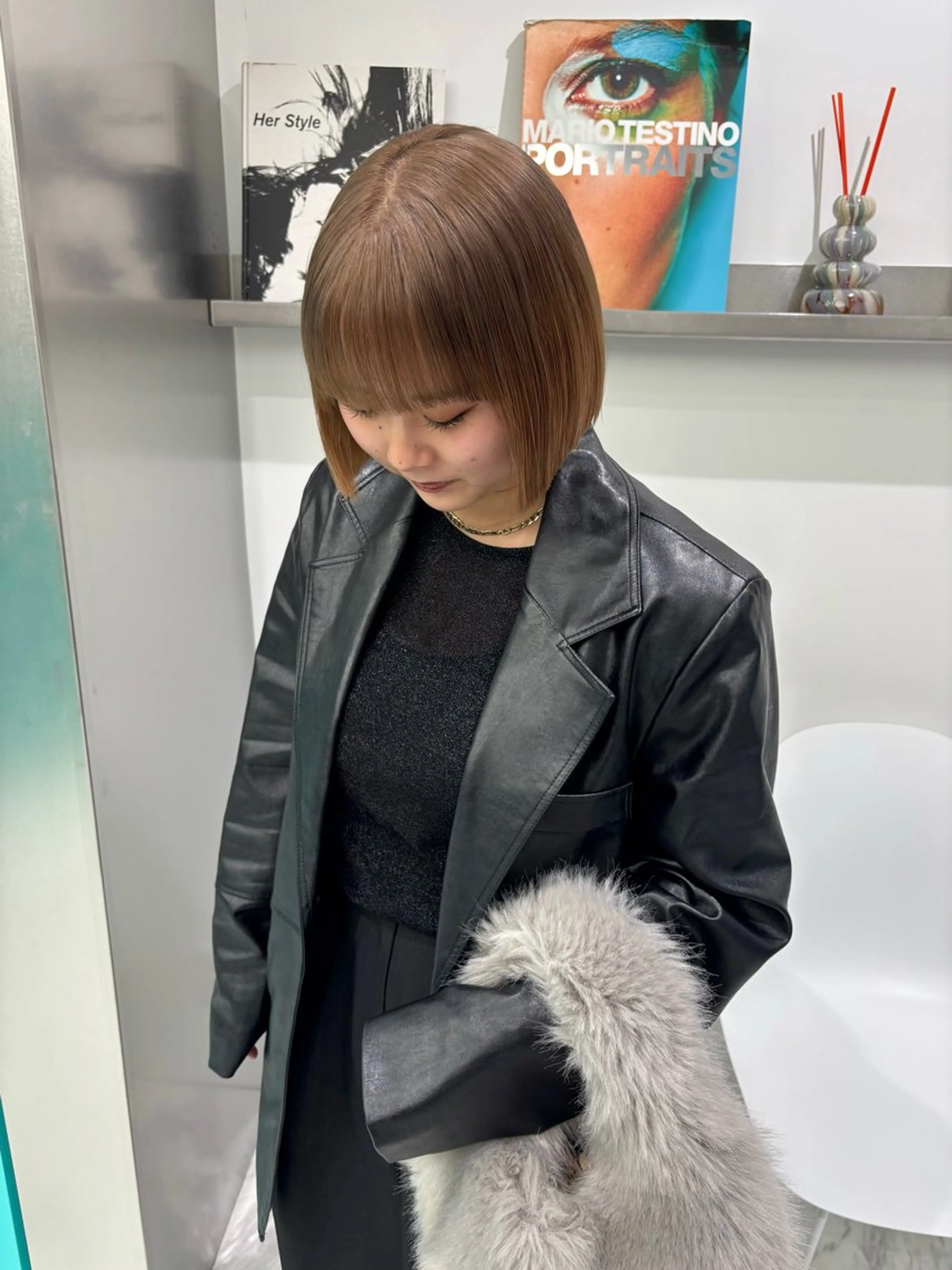 ショート ✩似合わせカラー /レイヤー✩momoのヘアスタイル