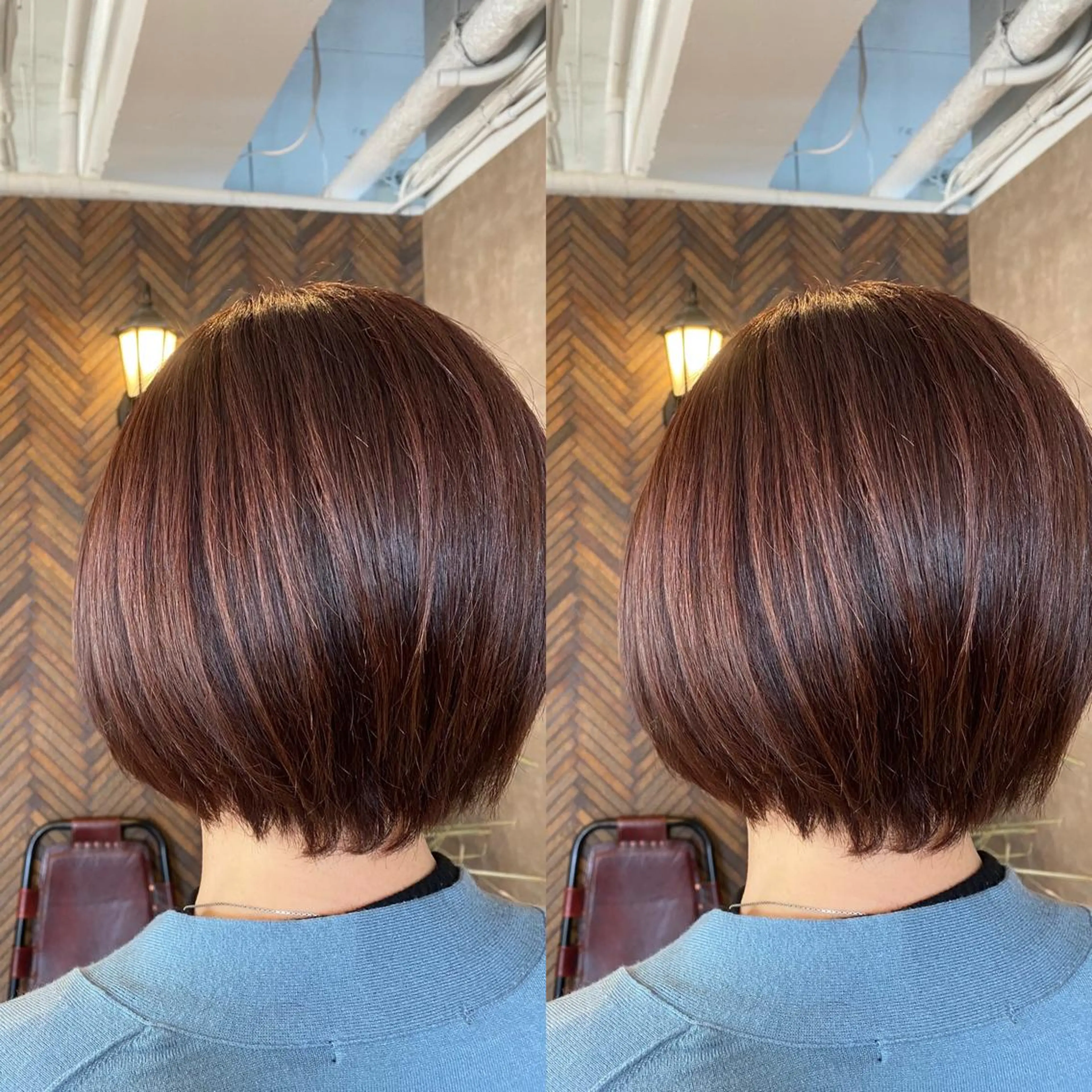 ショート カラー カット ヘアカラー トリートメント tocca 💜石田愛結💜のヘアスタイル