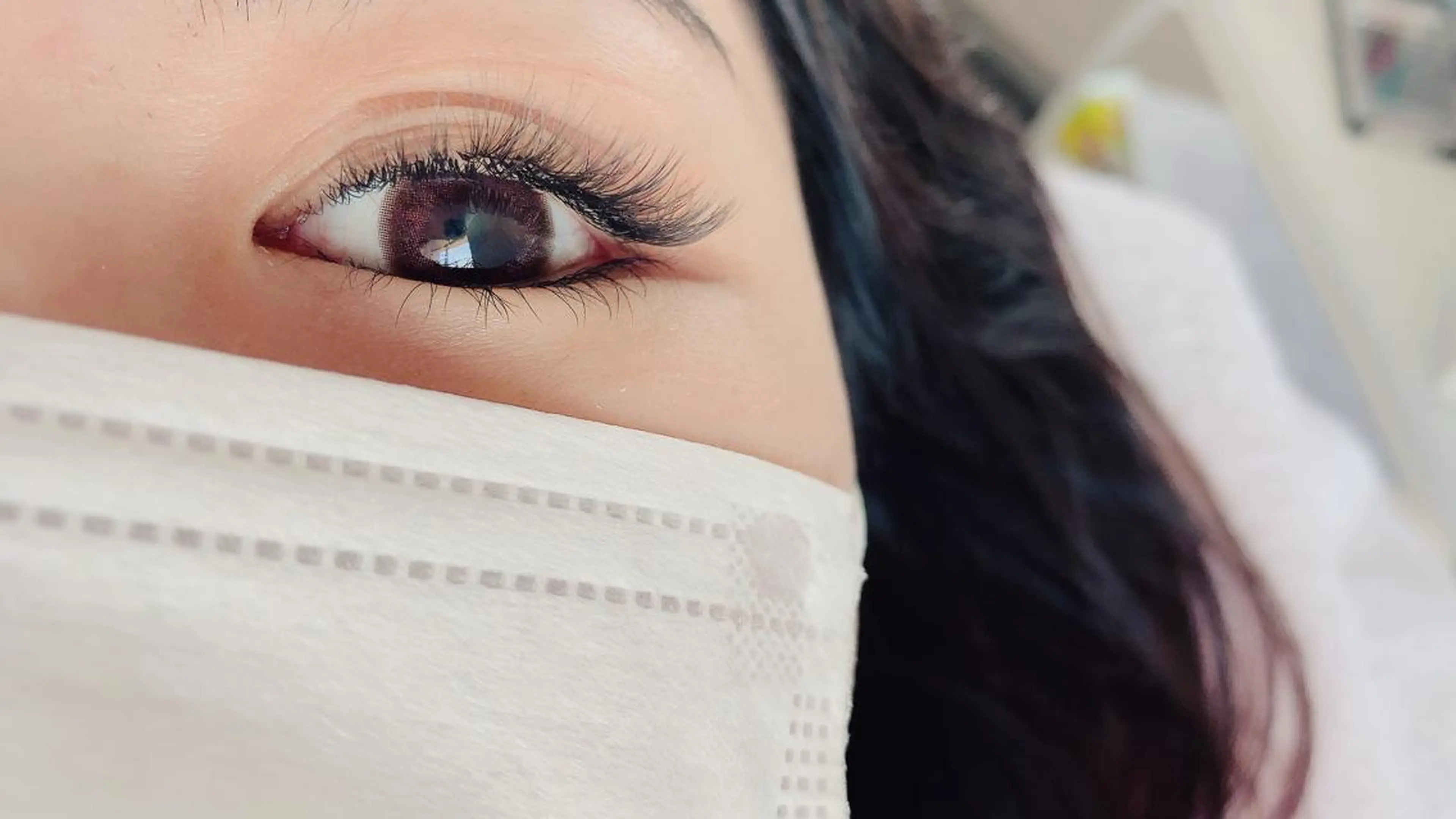 カラー パーマ ヘアアレンジ キッズ ネイル マツエク・マツパ Cカール ナチュラル 神山 ビューティー・アイのマツエク・マツパデザイン