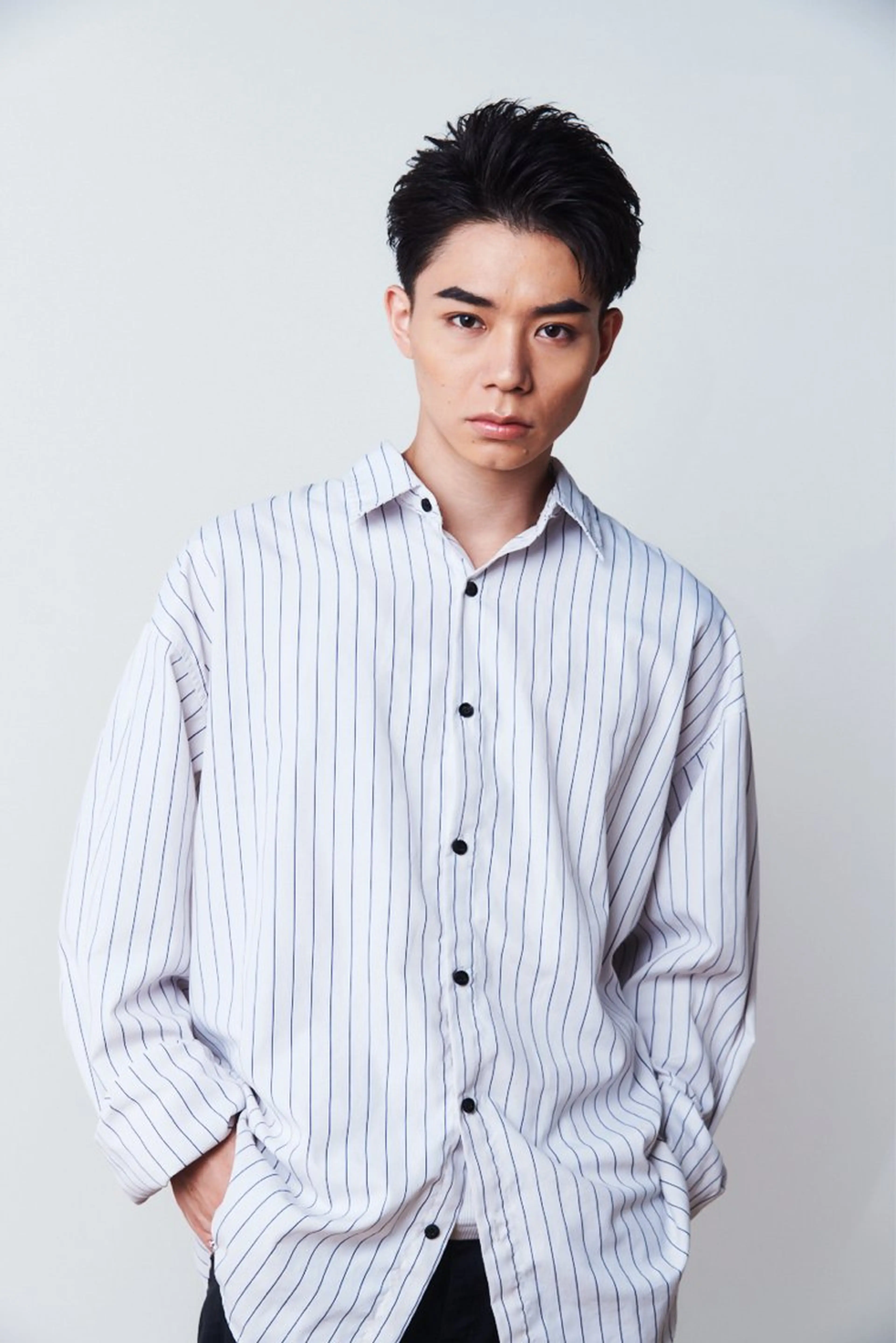 ショート パーマ 池袋センターパート No.1 裕大のヘアスタイル