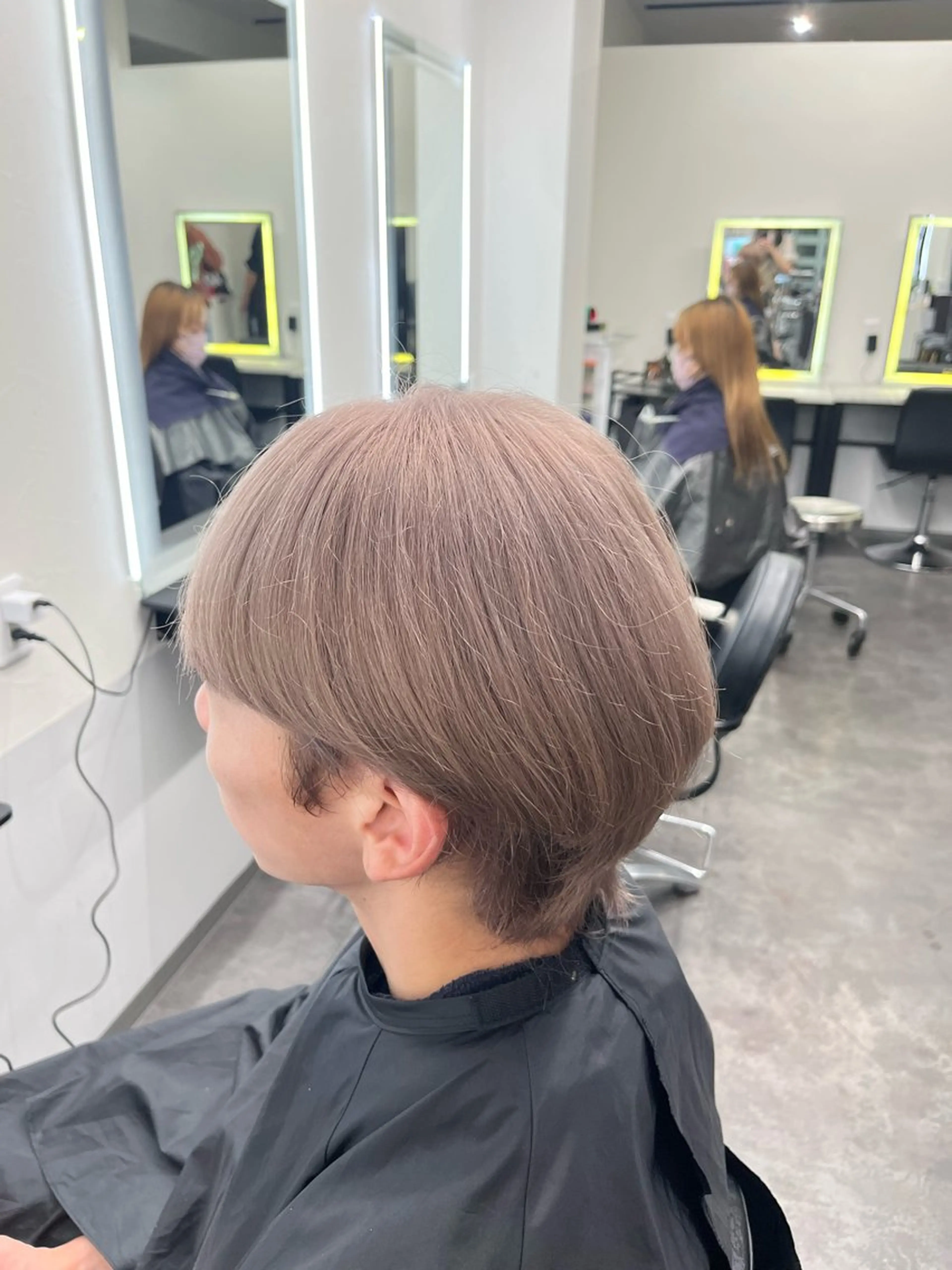 ミディアム カラー メンズ メンズ韓国風 韓国風ヘア 韓国ヘア🖤/透明感 shihoのヘアスタイル