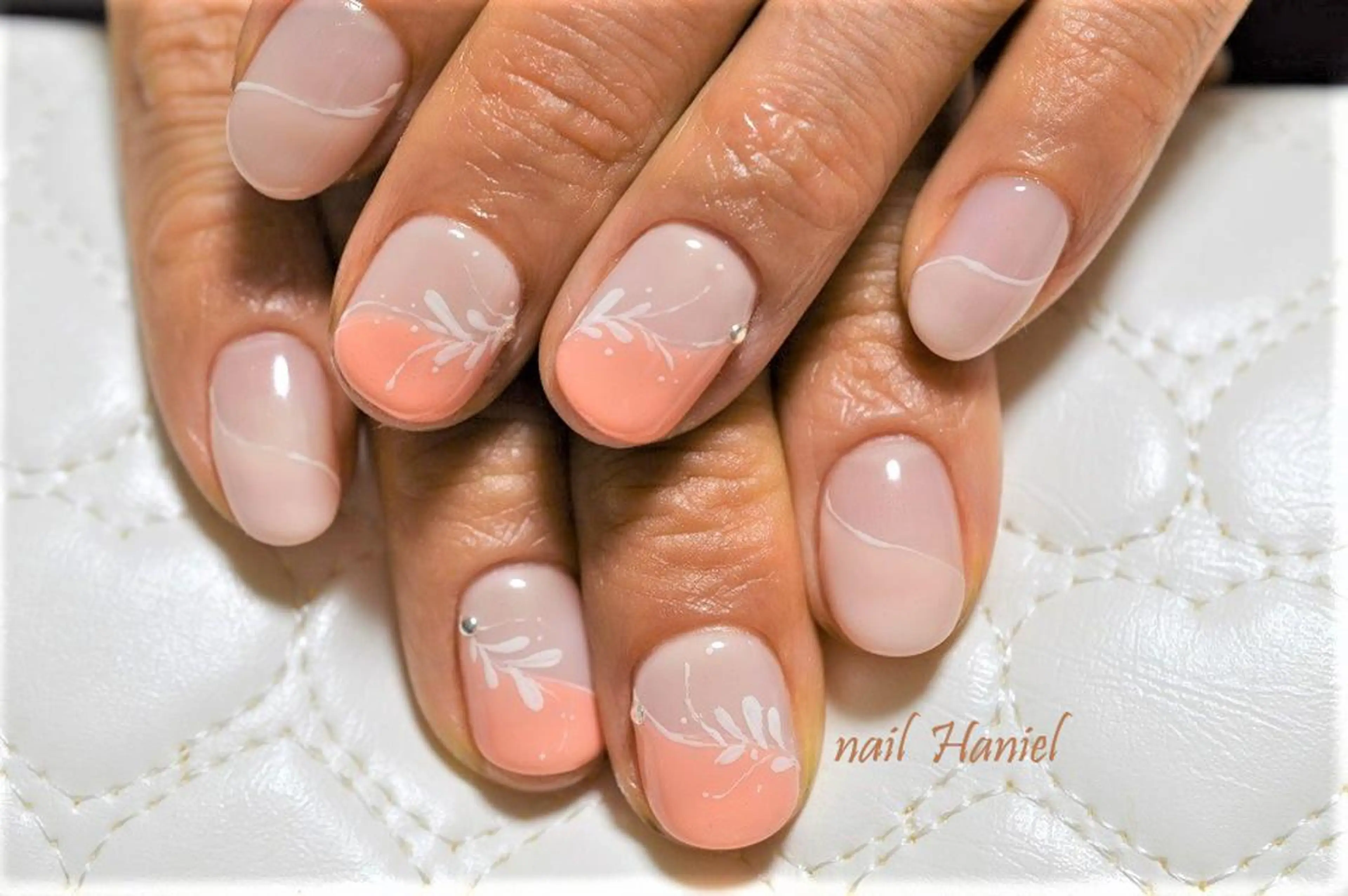 ネイル フットネイル ジェルネイル パラジェル nail Haniel所属・半蔵門サロンハニエル 魅神 ちよのネイルデザイン