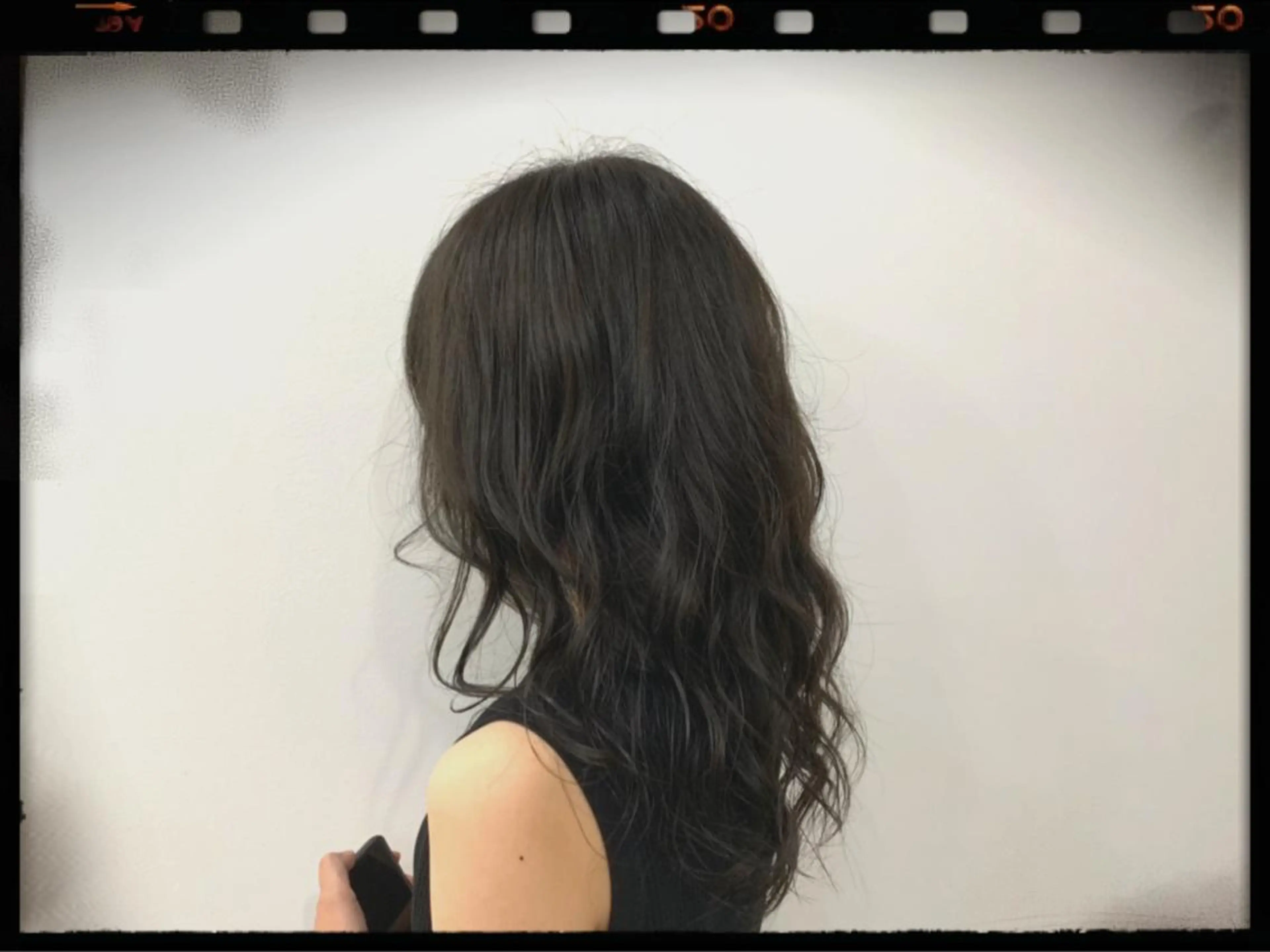 ロング カラー アッシュ レイヤーカット シャギー 小顔カット 相武台ショート特化 💐川崎希💐のヘアスタイル