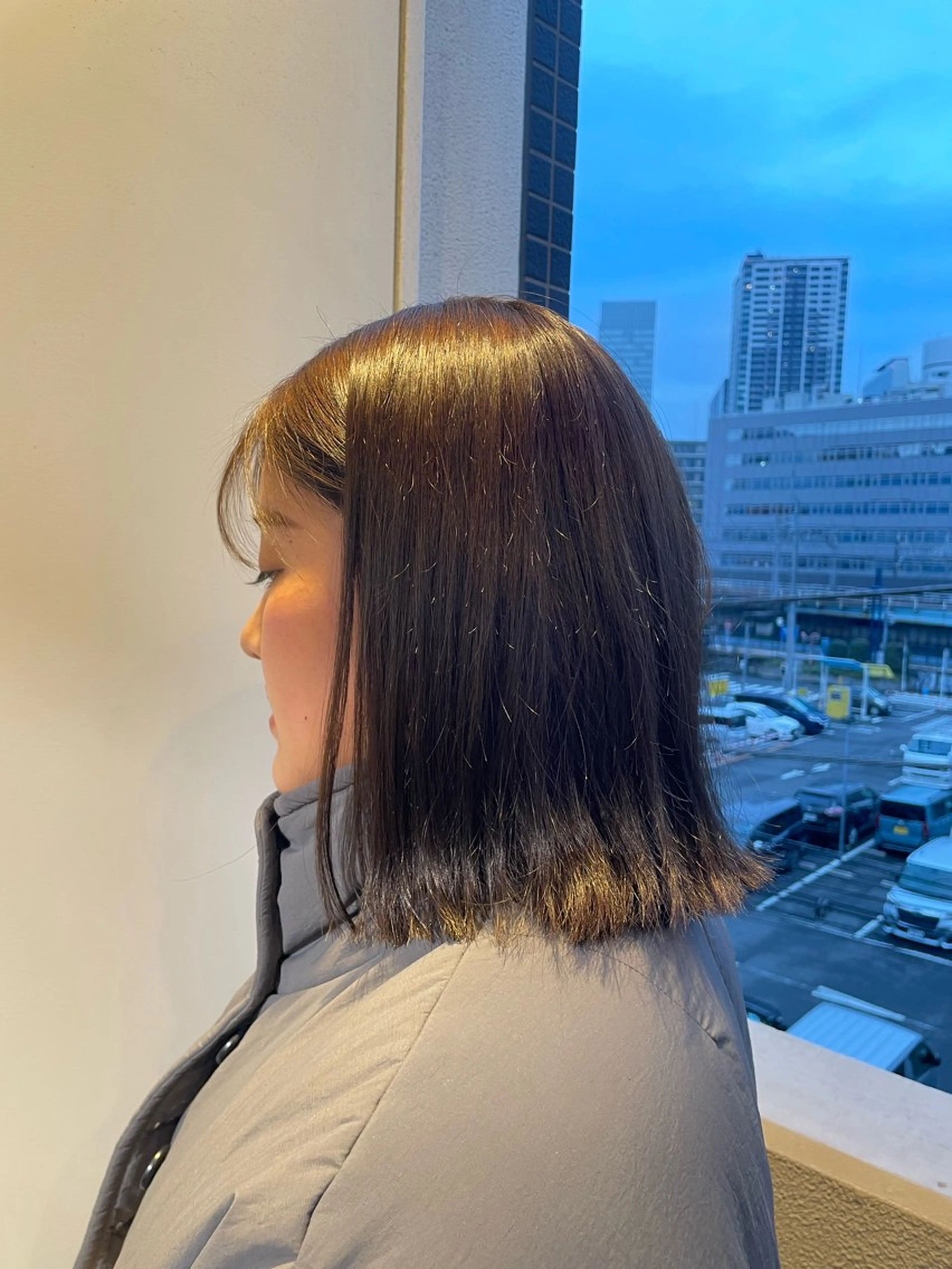 ミディアム カラー カット ヘアカラー トリートメント Toiro 横浜所属・🎀レイヤー/パーマ カラー/ai🎀のヘアスタイル