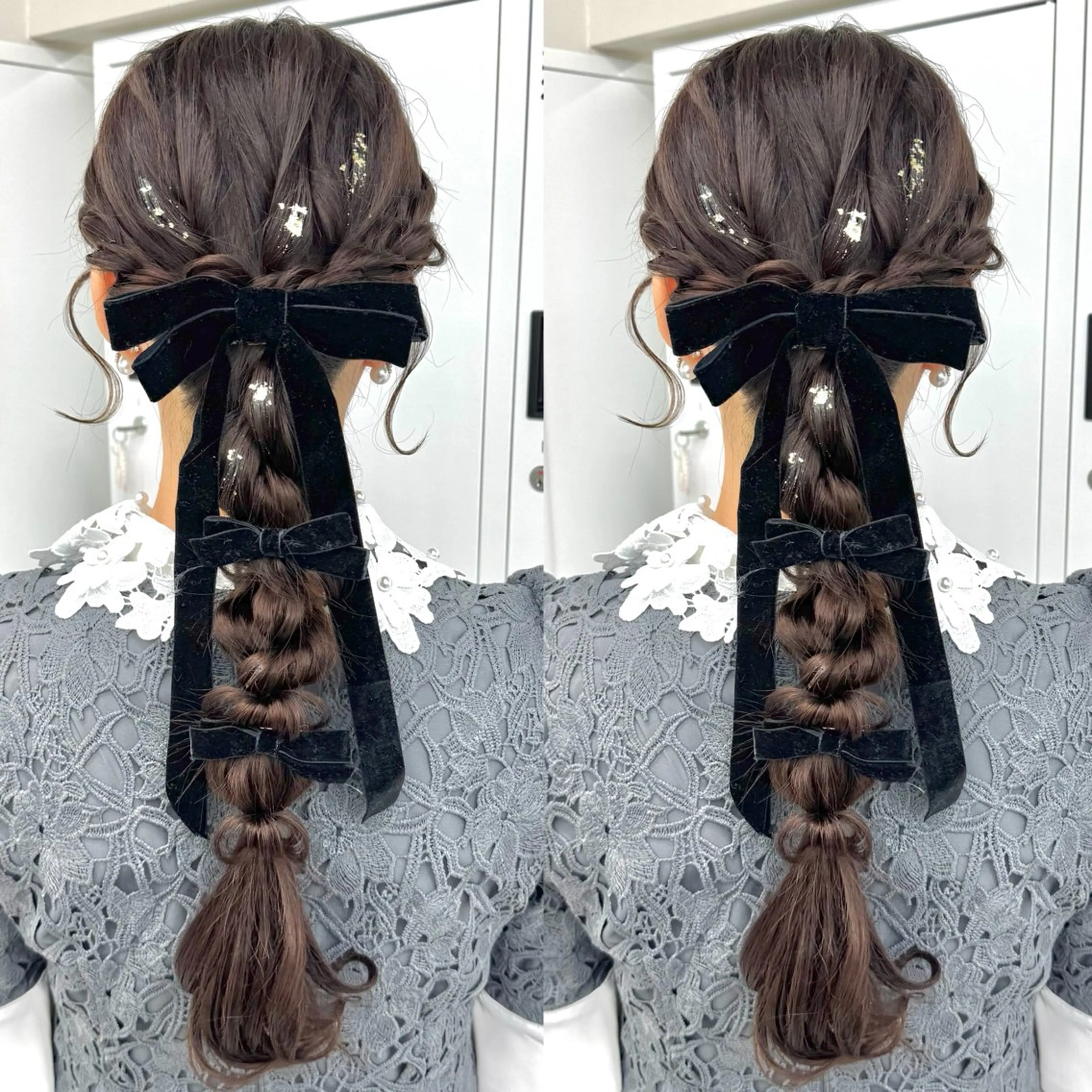 ロング ヘアアレンジ ヘアセット ヘアメ🎀エクステ 🪽横浜/しほ🧸のヘアスタイル