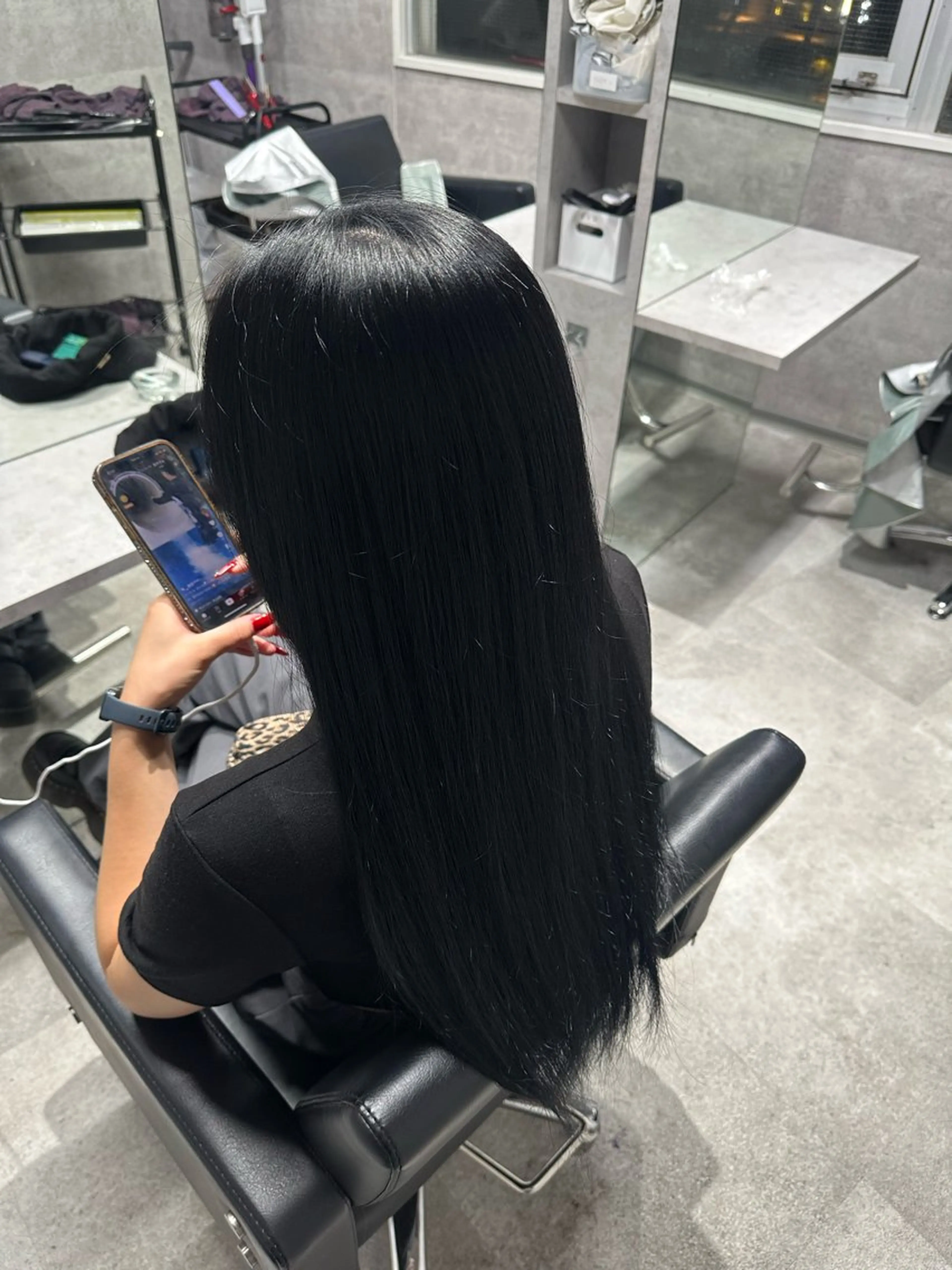 ロング 藤田 純平のヘアスタイル