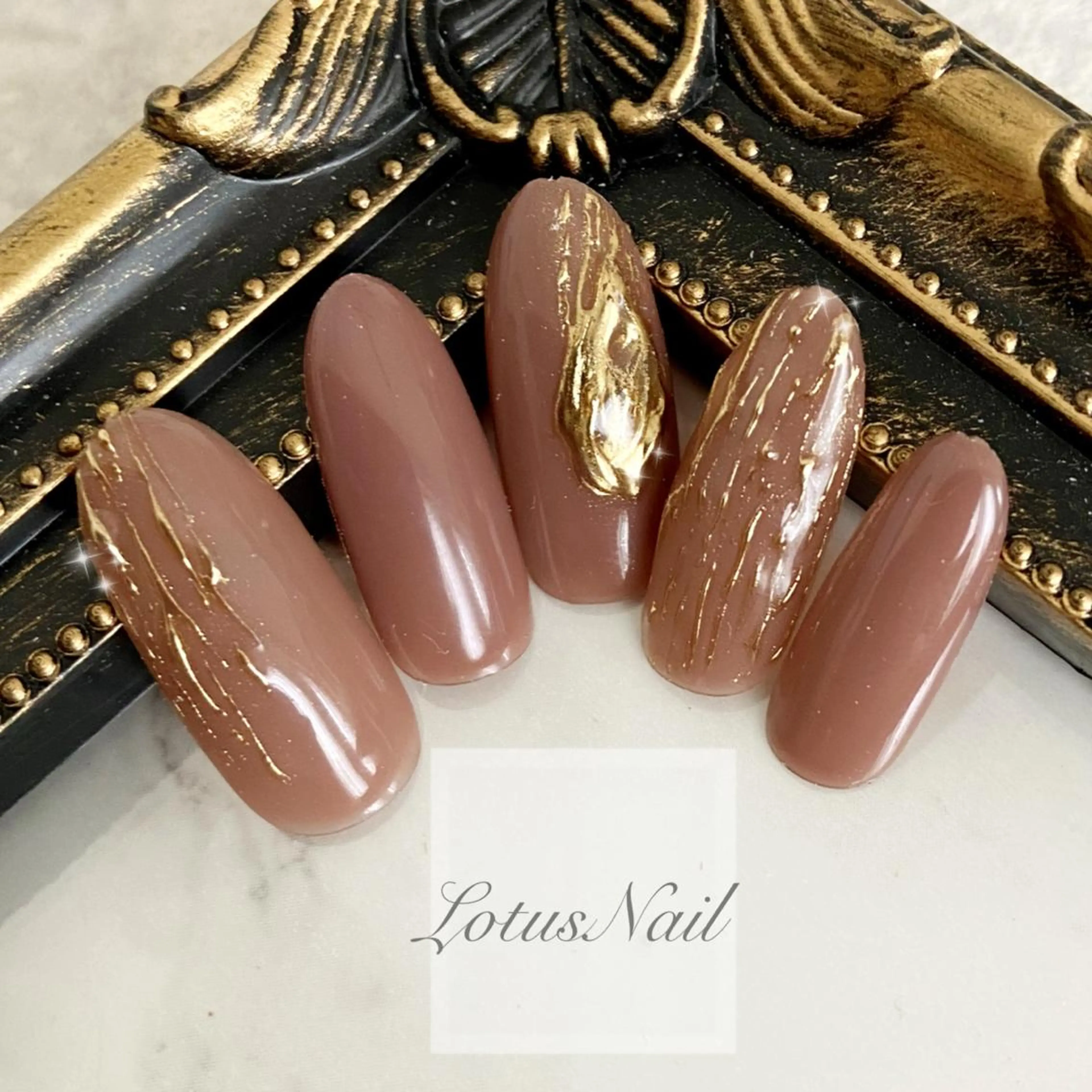ネイル ニュアンスネイル Lotus Nailのネイルデザイン