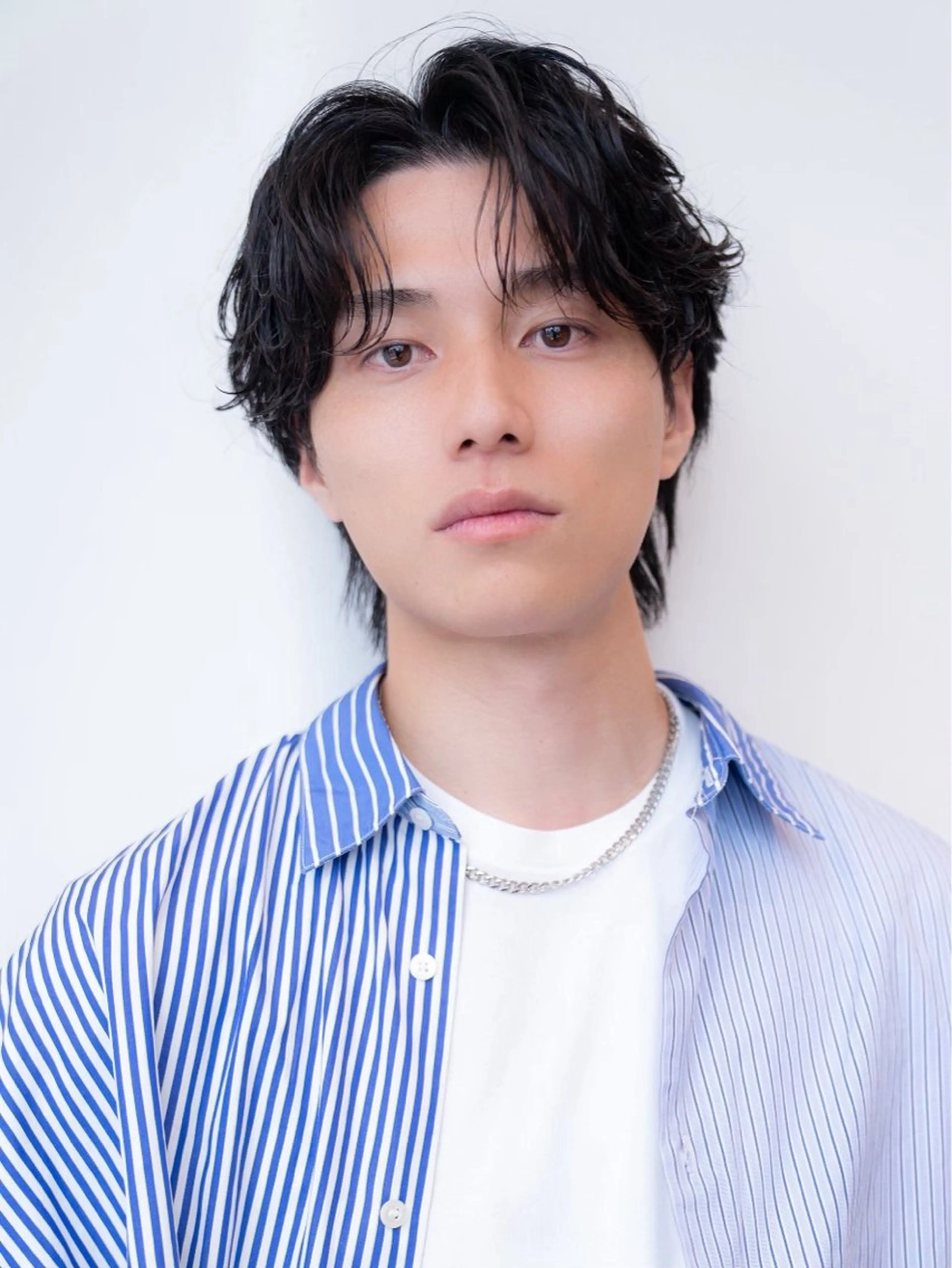 ショート メンズ センターパート 学生（メンズ向け） 学生 韓国ヘア顔周りカット そーた/渋谷駅のヘアスタイル