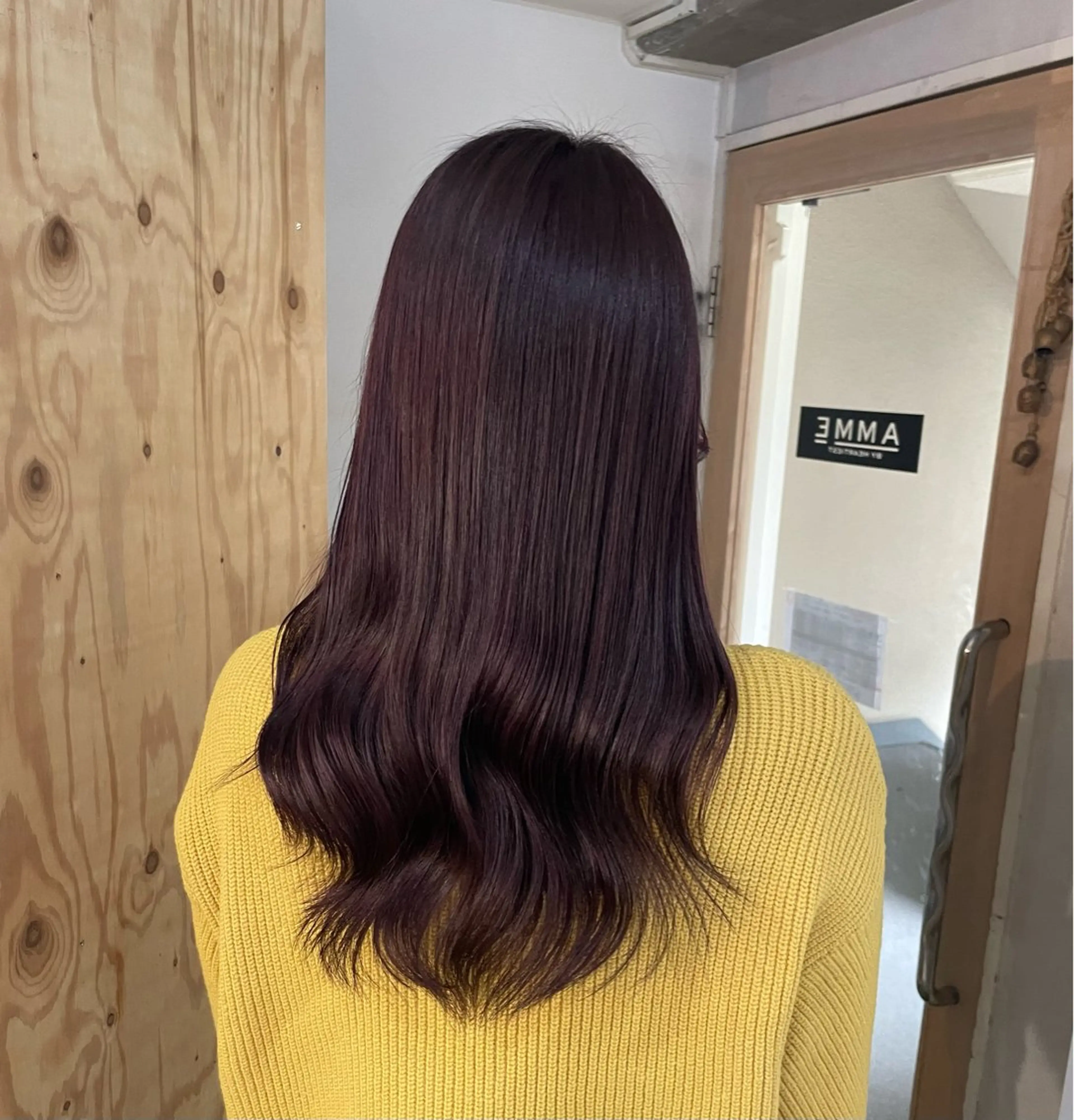セミロング ヘアカラー トリートメント 似合わせ🫧 麗伍のヘアスタイル
