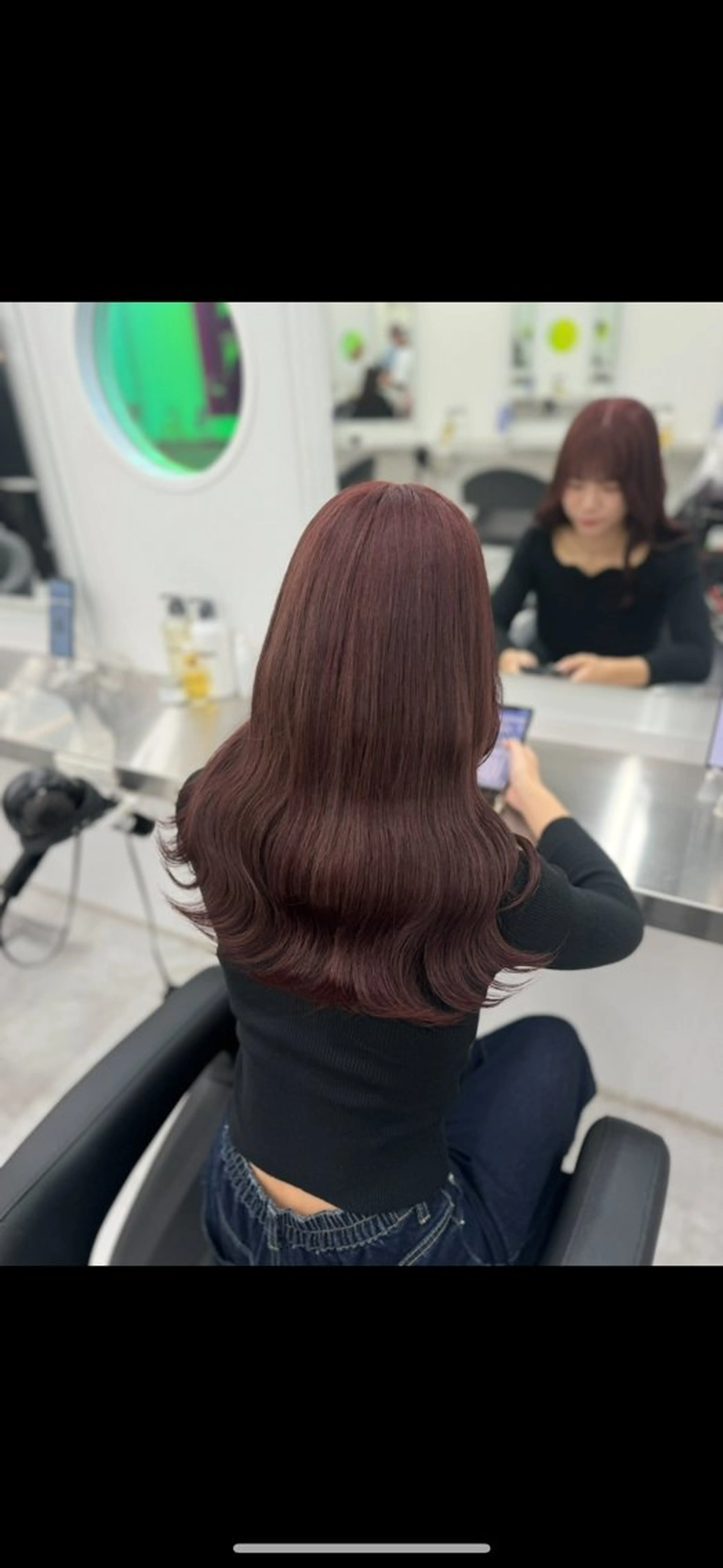 ロング カラー カット ヘアカラー 🎀愛されgirly ヘア🫧Ayakaのヘアスタイル