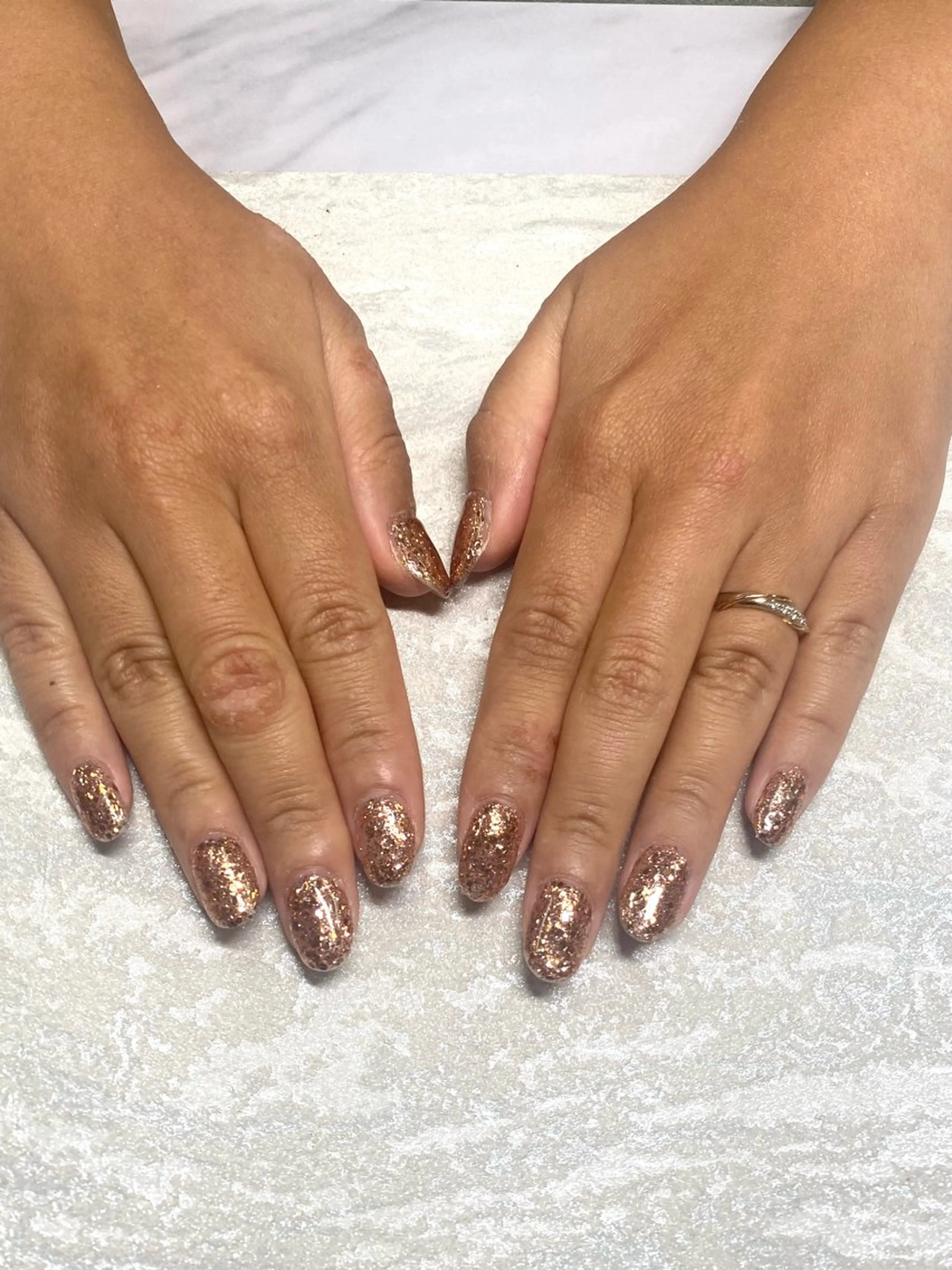 ネイル ラメ(グリッター) ワンカラーネイル NAIL  SALON Lino所属・ネイルサロンLino KANAMORIのネイルデザイン