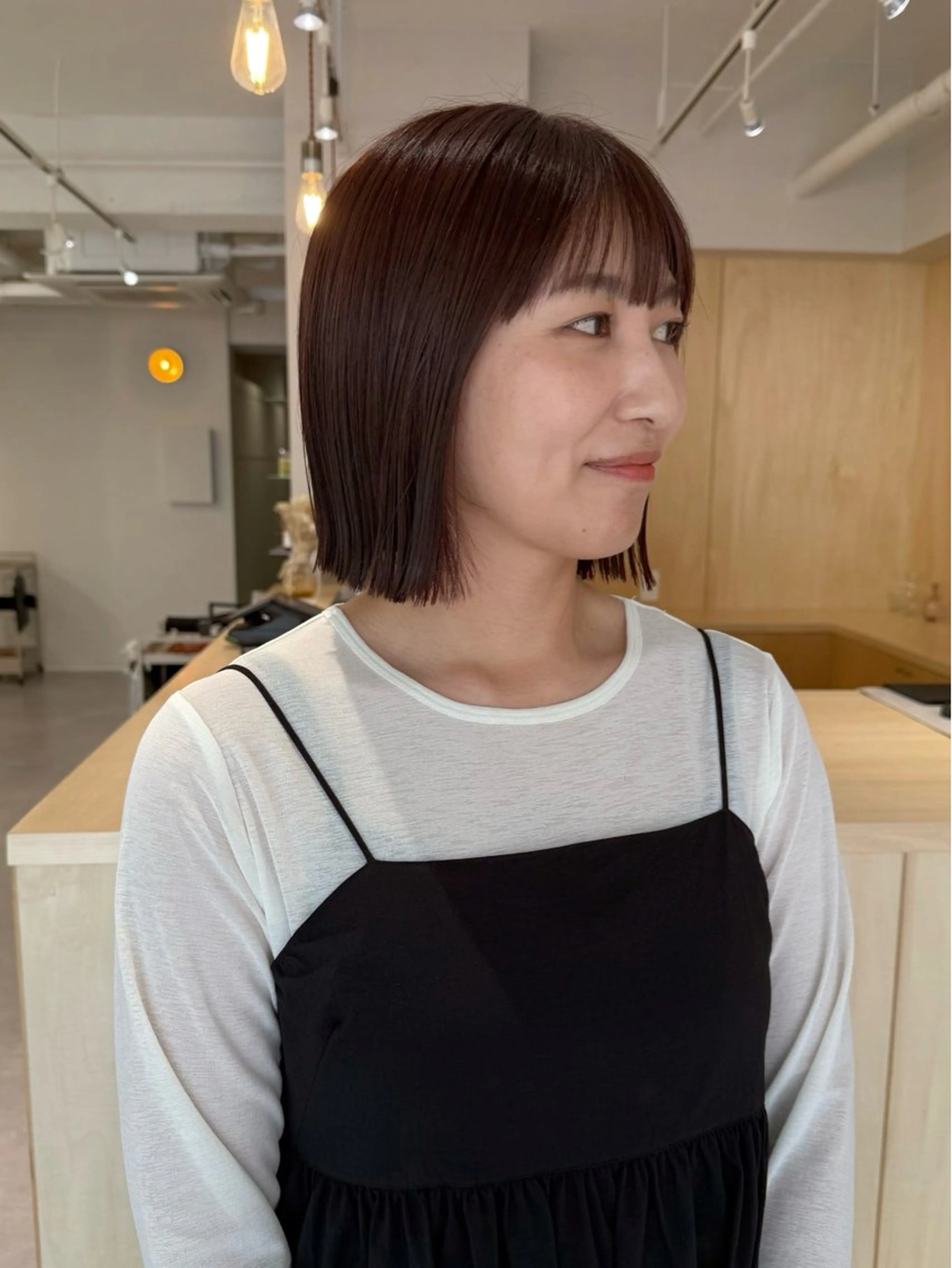 ミディアム カラー fleurir所属・ボブ/パーマ/ r i oのヘアスタイル