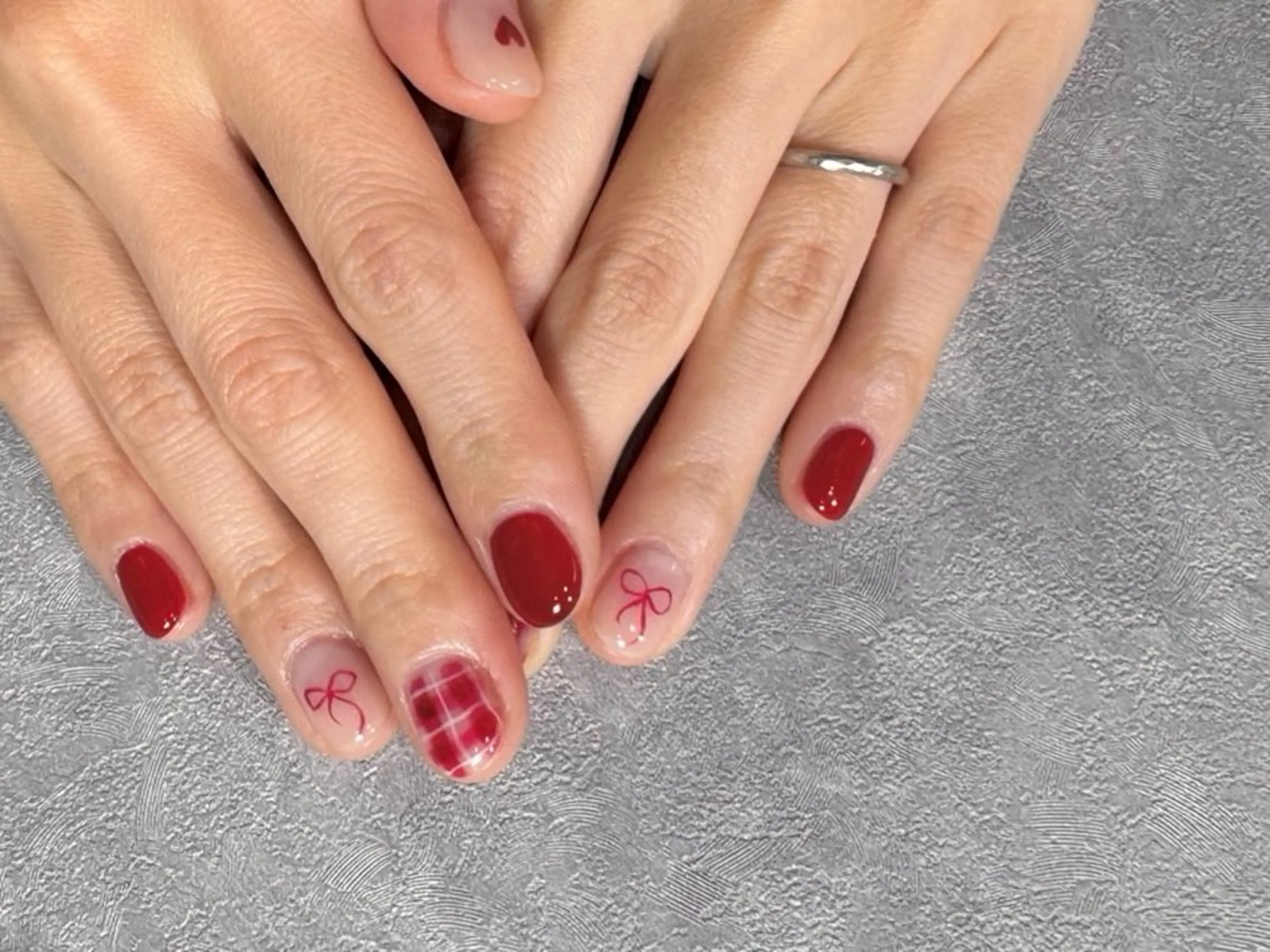 ネイル ハンドネイル OAK溝の口 SAWAのネイルデザイン