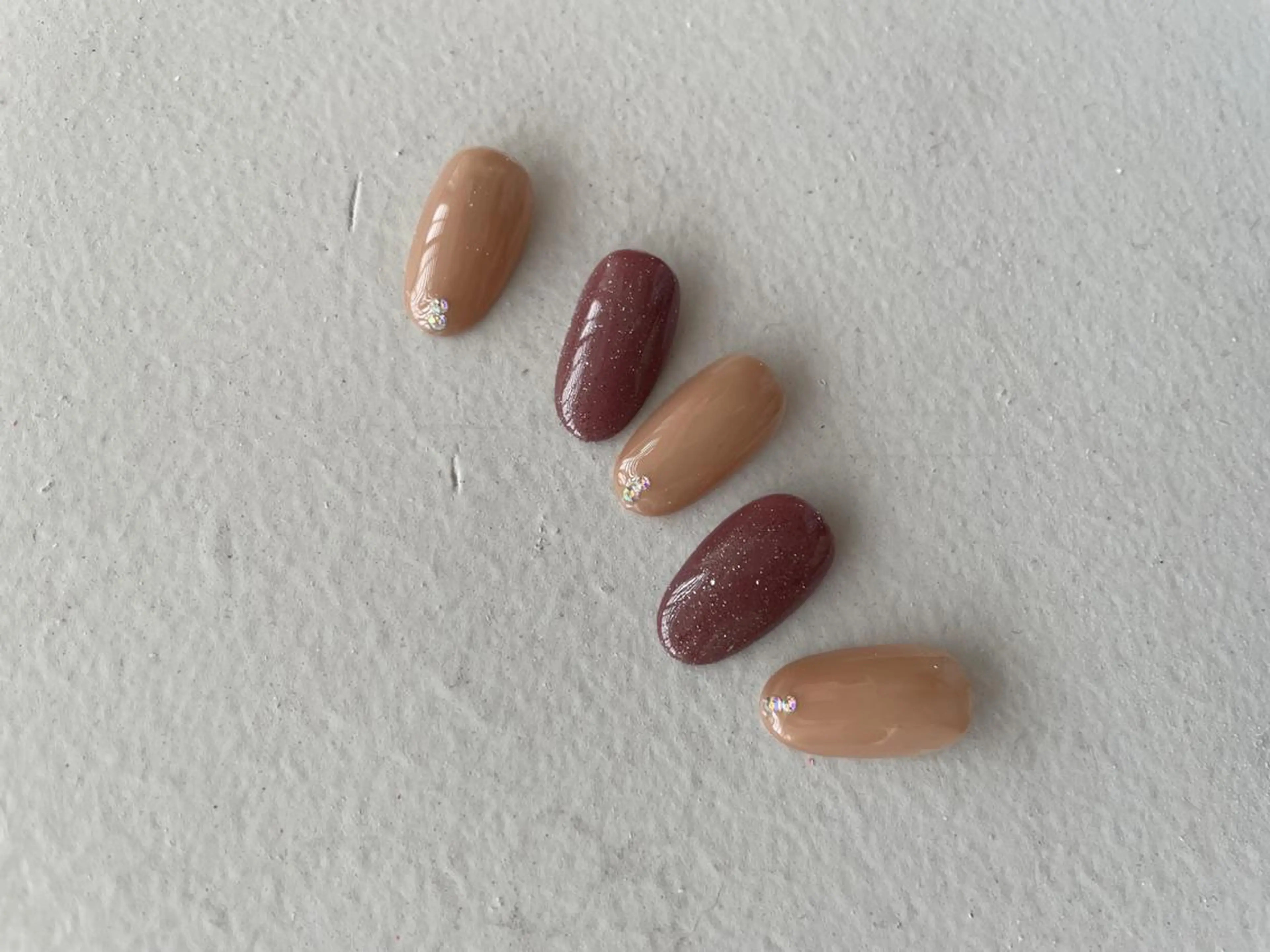 ネイル ハンドネイル 【miyuki】 Bio nailのネイルデザイン