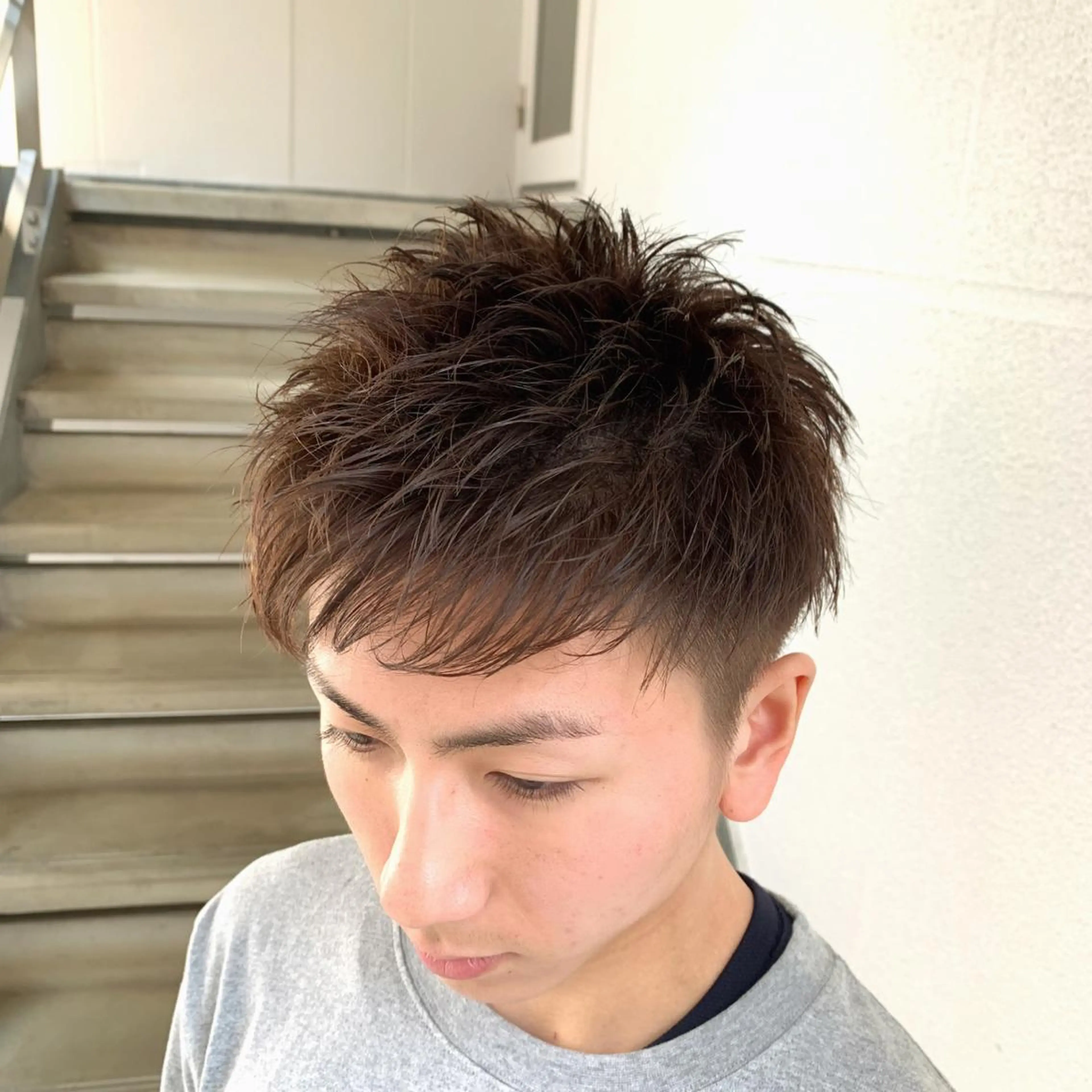 ショート 加藤 愛実のヘアスタイル