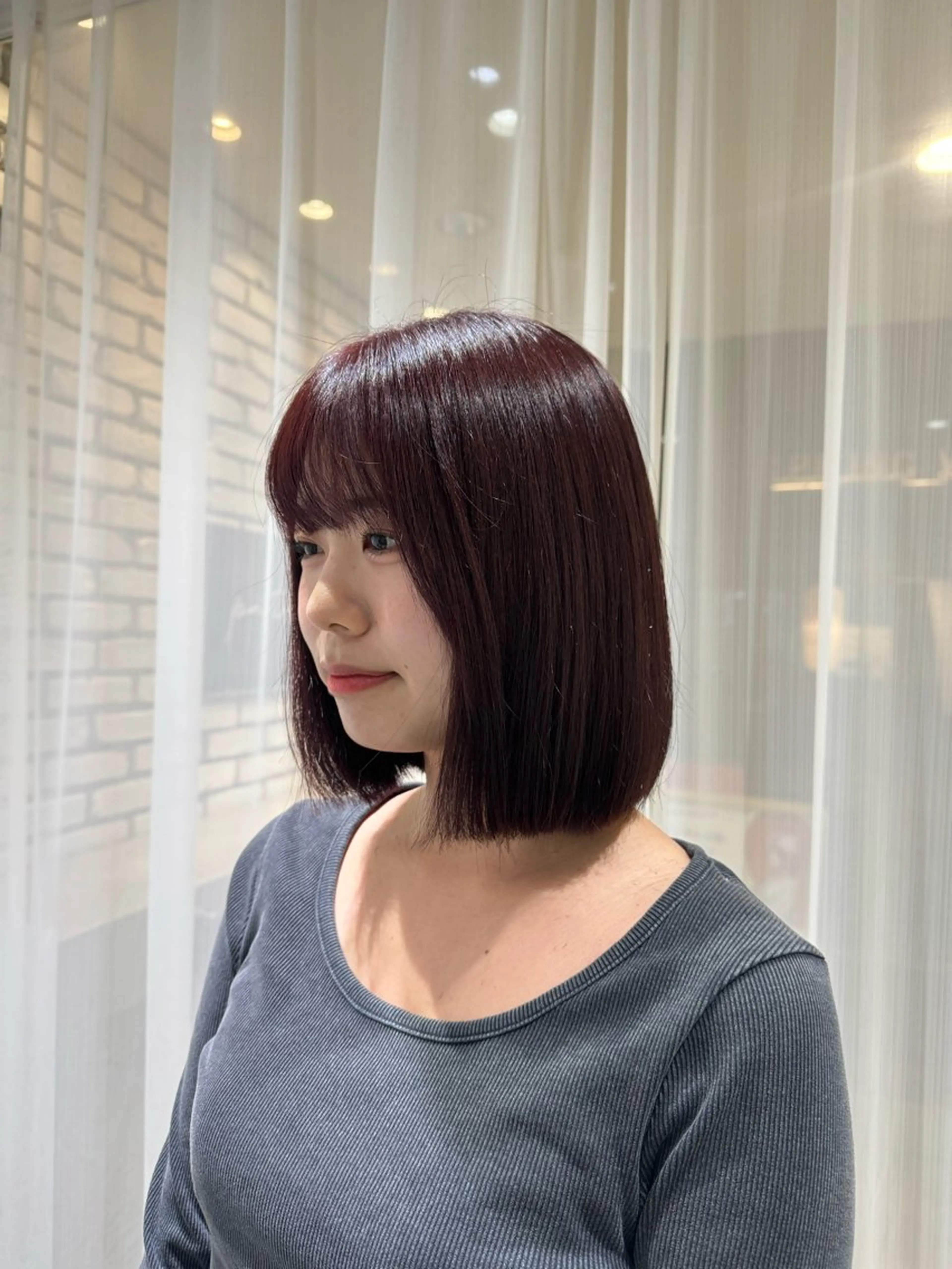 ショート ボブ 遊佐 みくりのヘアスタイル
