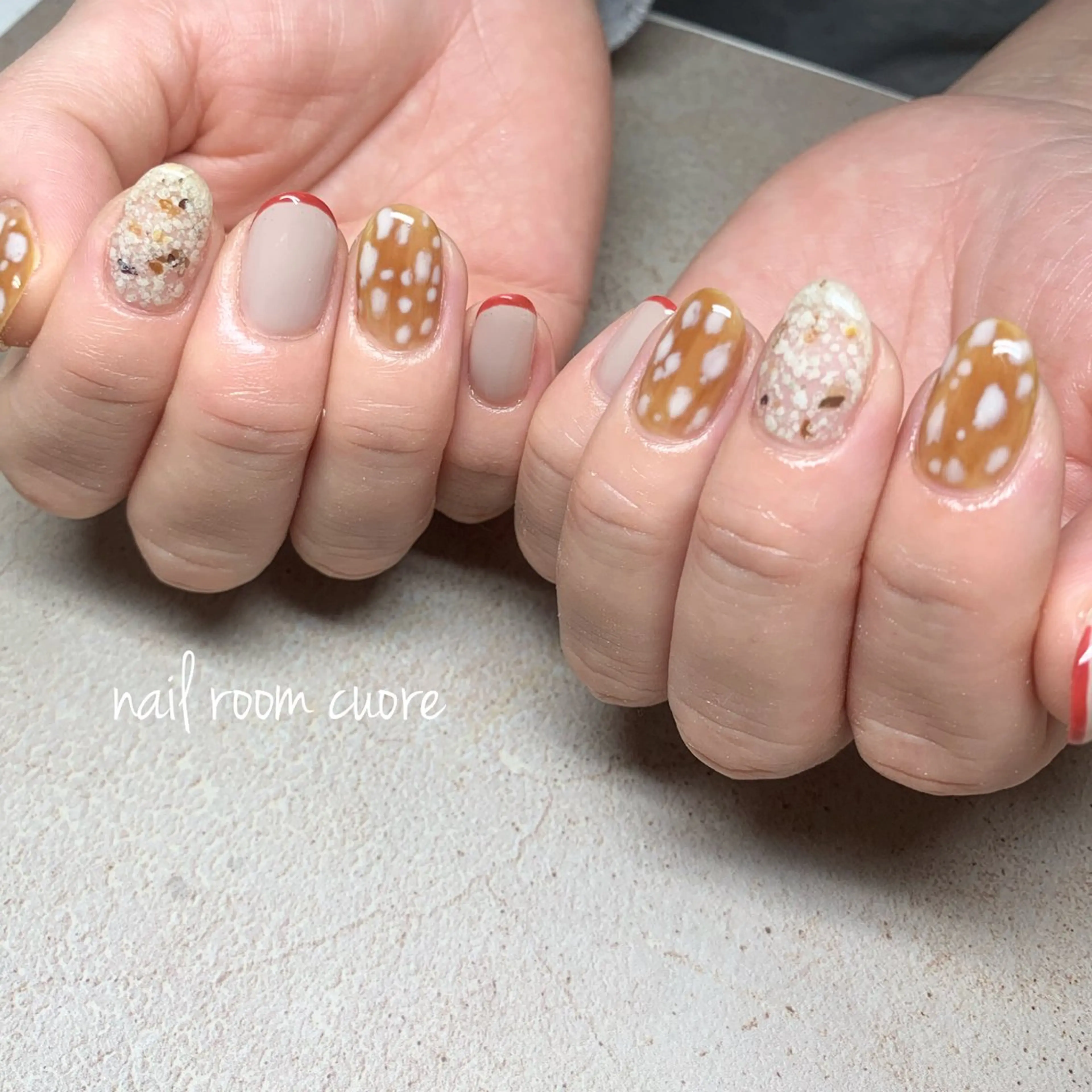ネイル ハンドネイル nail room  cuore所属・松尾 典子のネイルデザイン