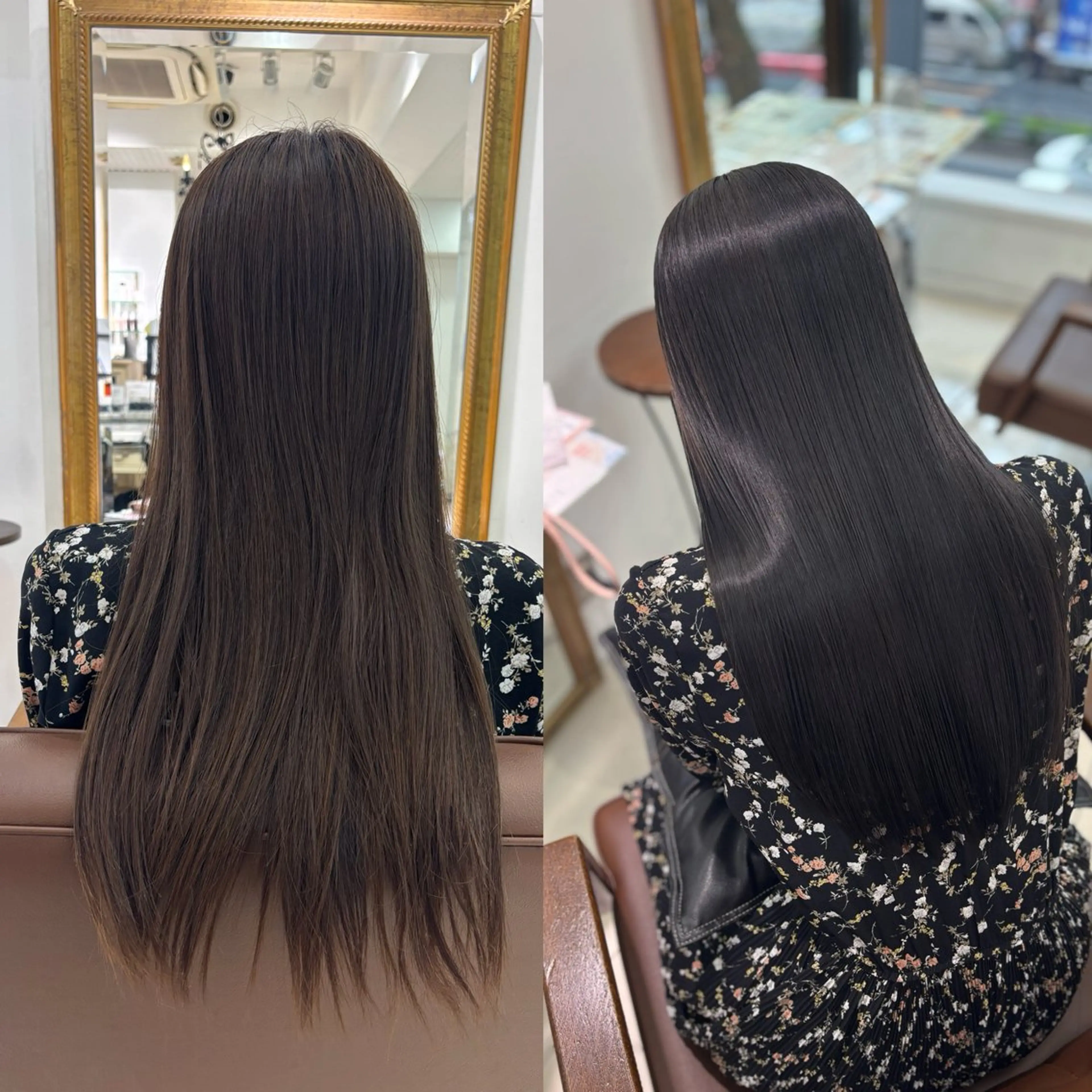 ロング 縮毛矯正 トリートメント 縮毛・髪質改善🩰 mai🐰ྀི🤍のヘアスタイル