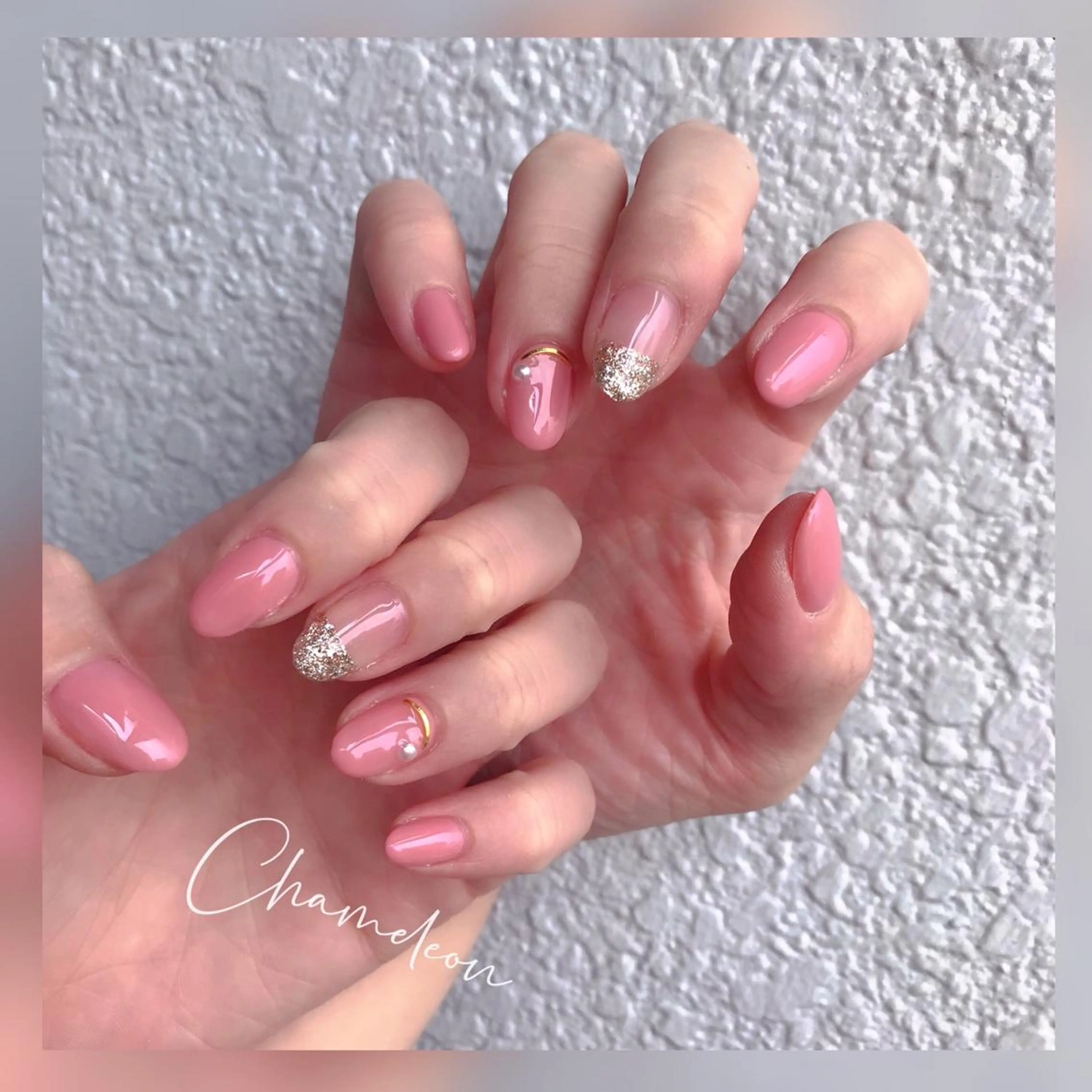 ネイル シンプルネイル 《カメレオン》 西田美輝のその他イメージ