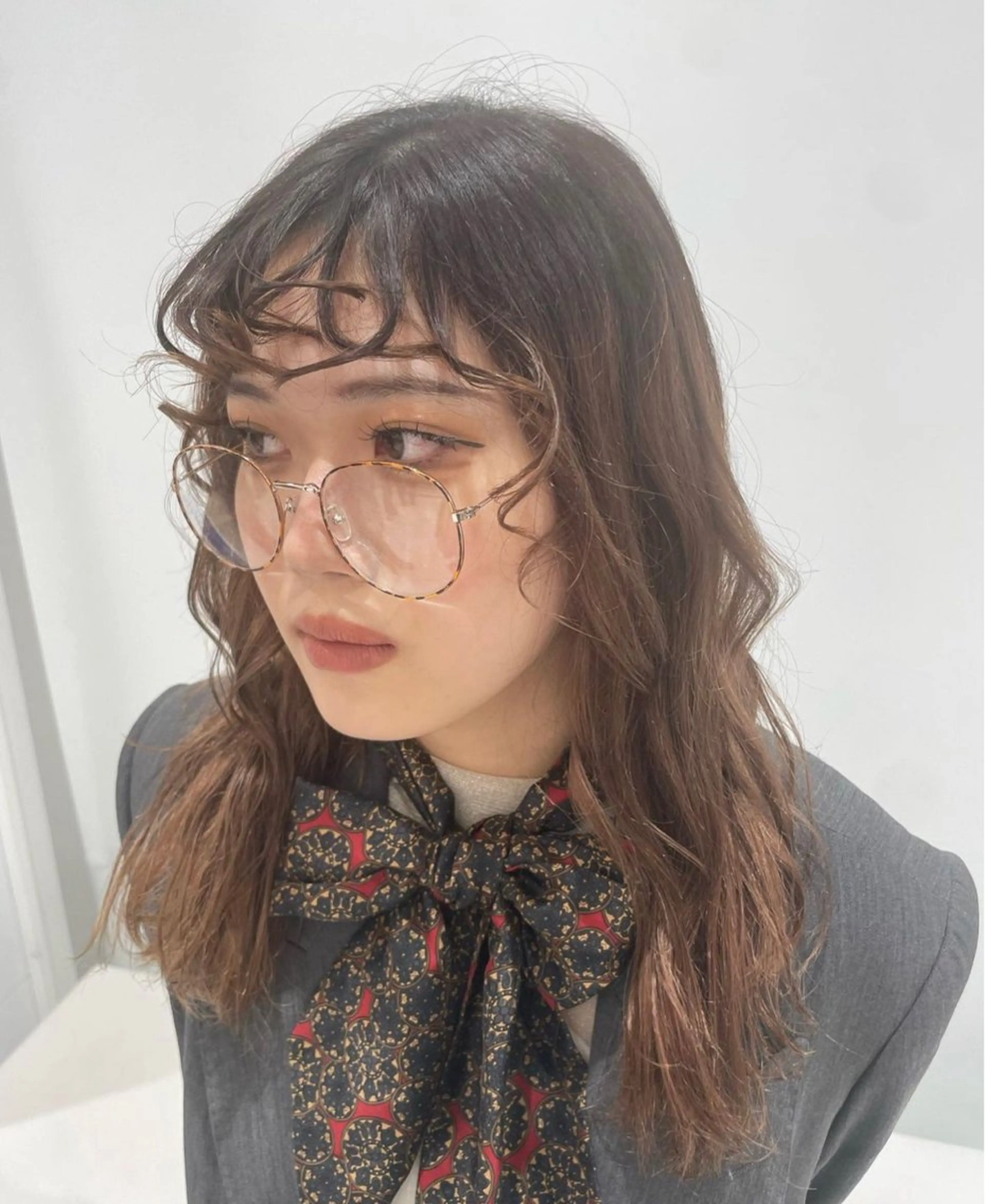 セミロング ヘアアレンジ .⋆⟡💖 Marin💖⟡⋆.のヘアスタイル