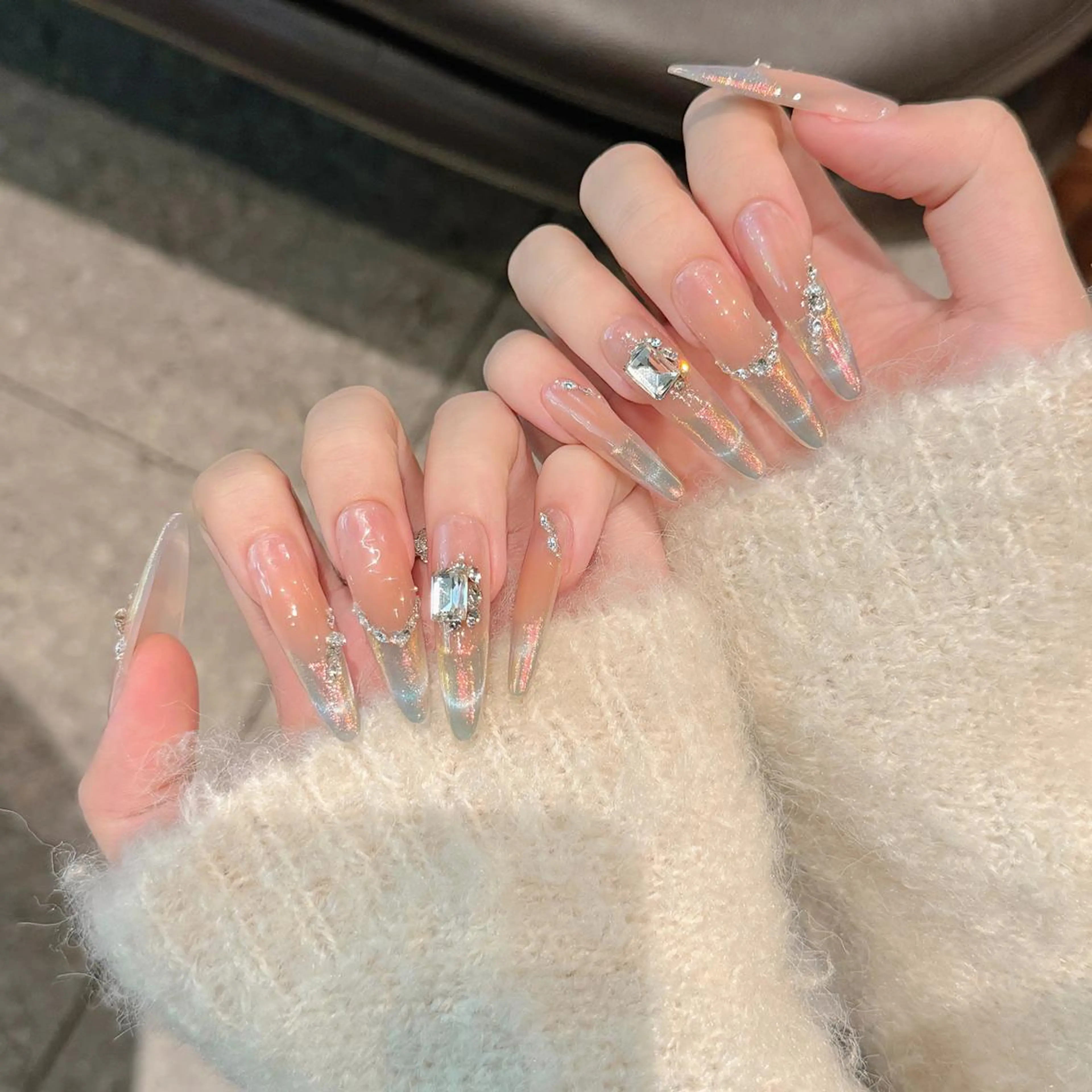 ネイル ジェルネイル スカルプネイル ネイルチップ KIMI 🐰のネイルデザイン