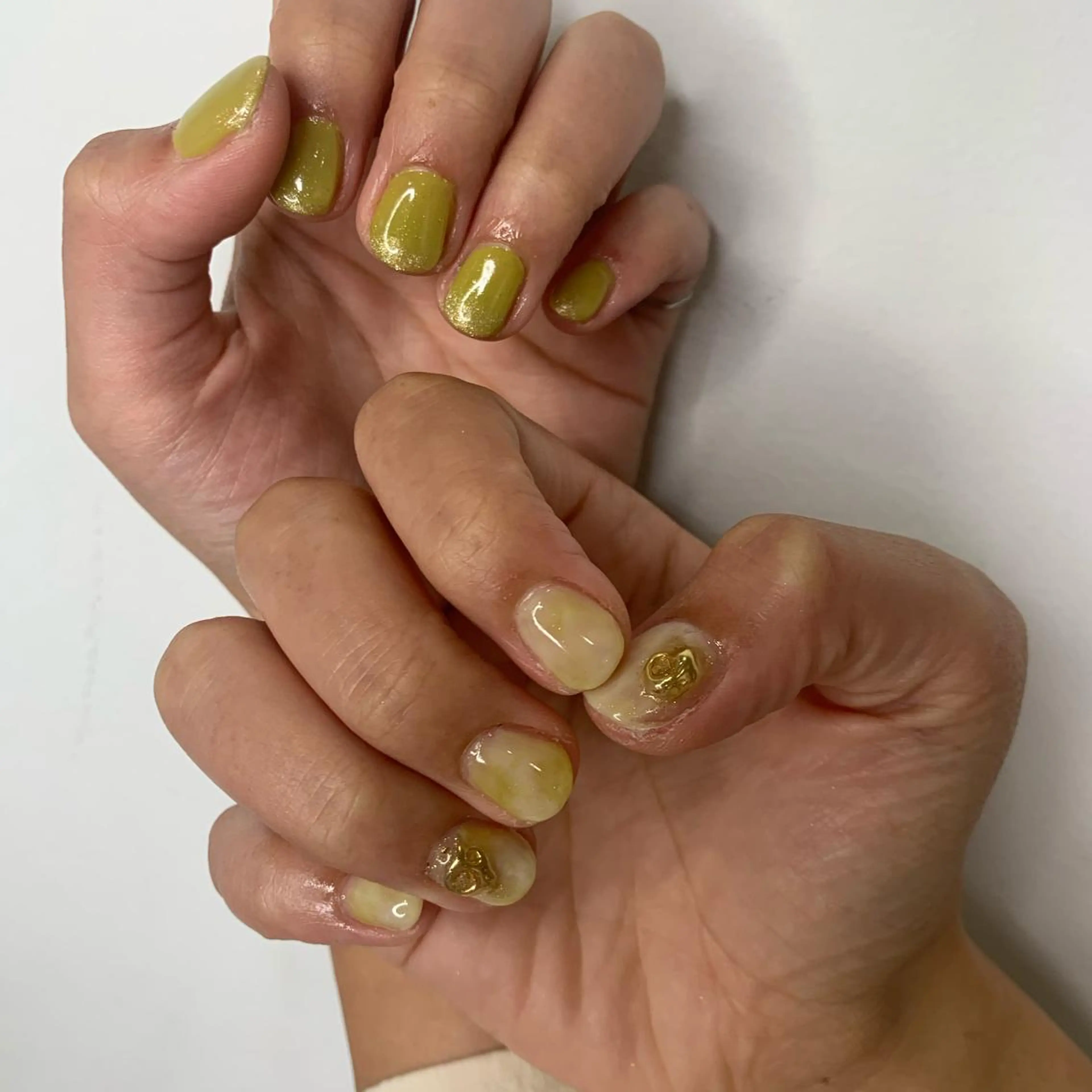 ネイル ニュアンスネイル ハンドネイル 艶髪／クロスパーマ ♡Tsuzumiのその他イメージ