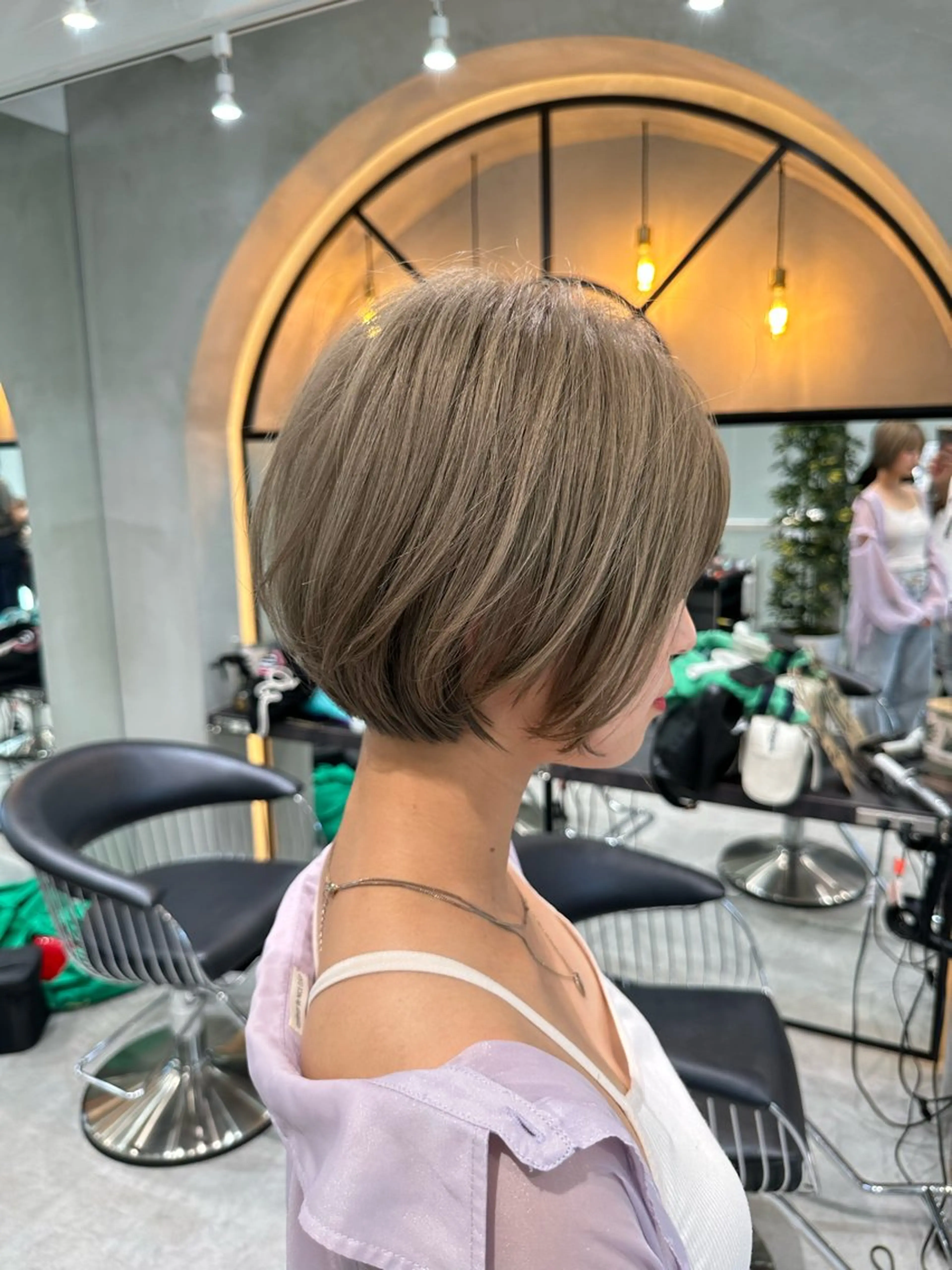 ショート ショートヘア カット ヘアカラー トリートメント ヘッドスパ taiga ショート /レイヤー/矯正🌈のヘアスタイル