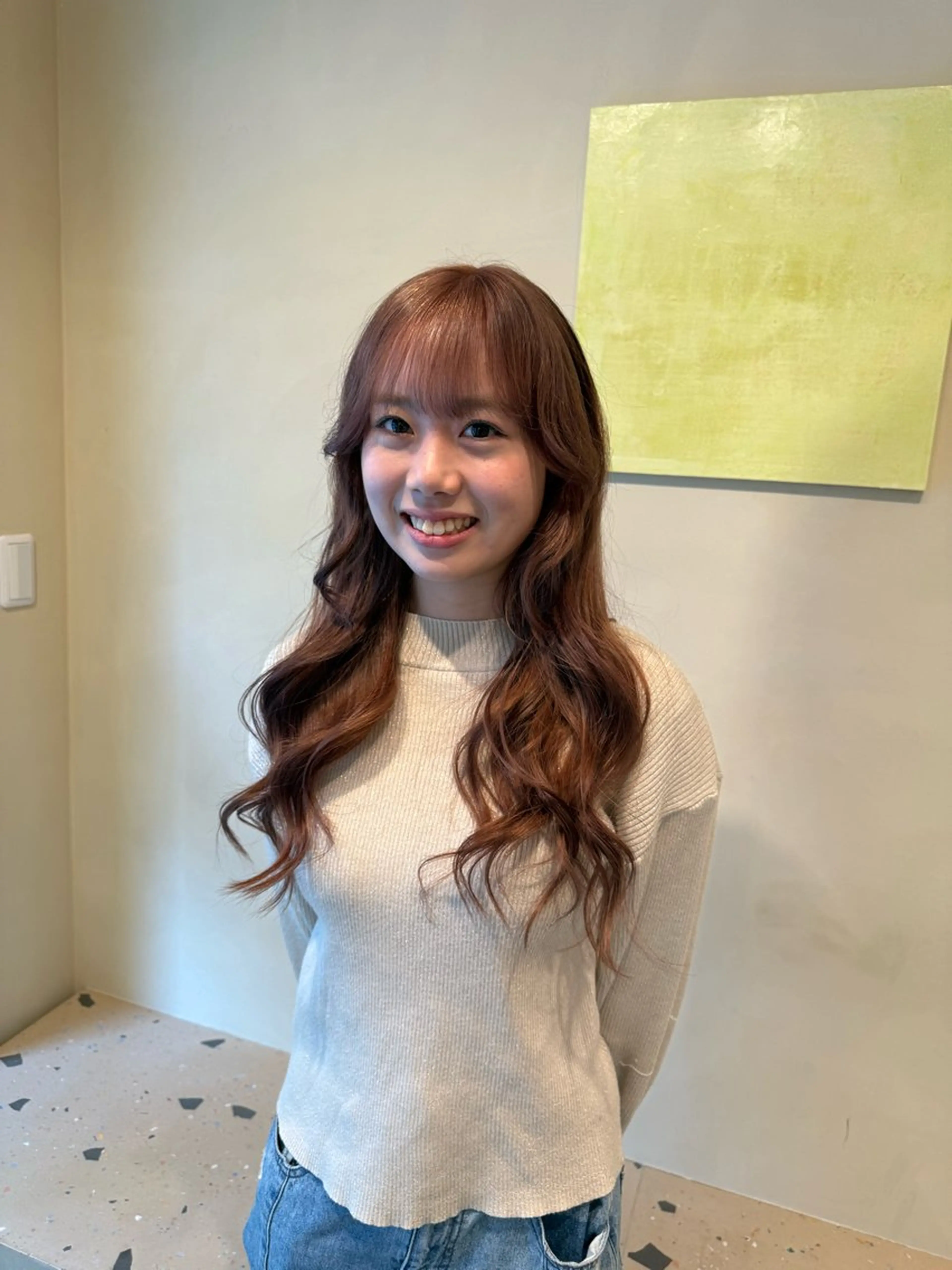 ロング 佐川 雪月のヘアスタイル