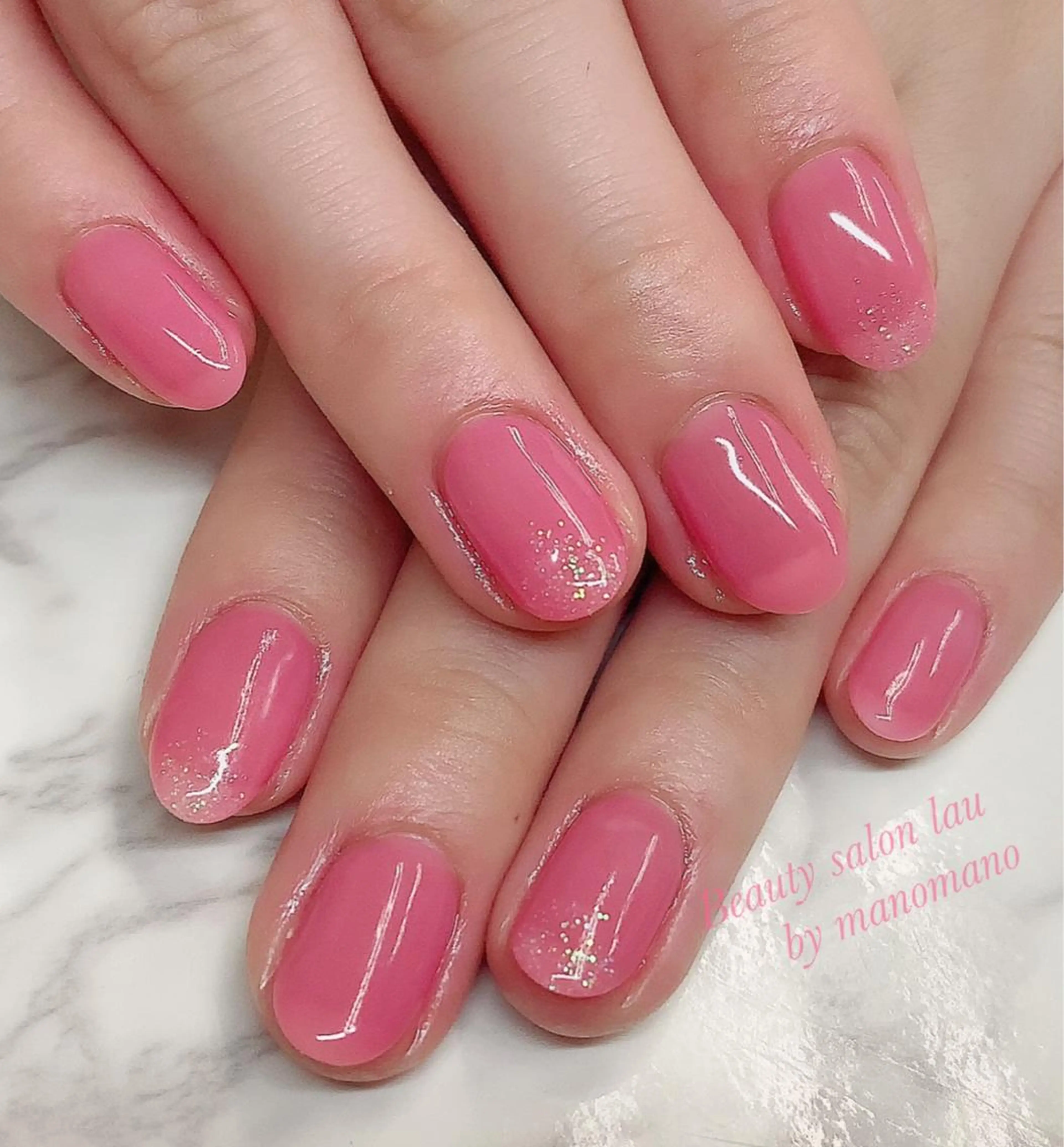 ネイル ハンドネイル ラウバイマノマノ なかざとのネイルデザイン