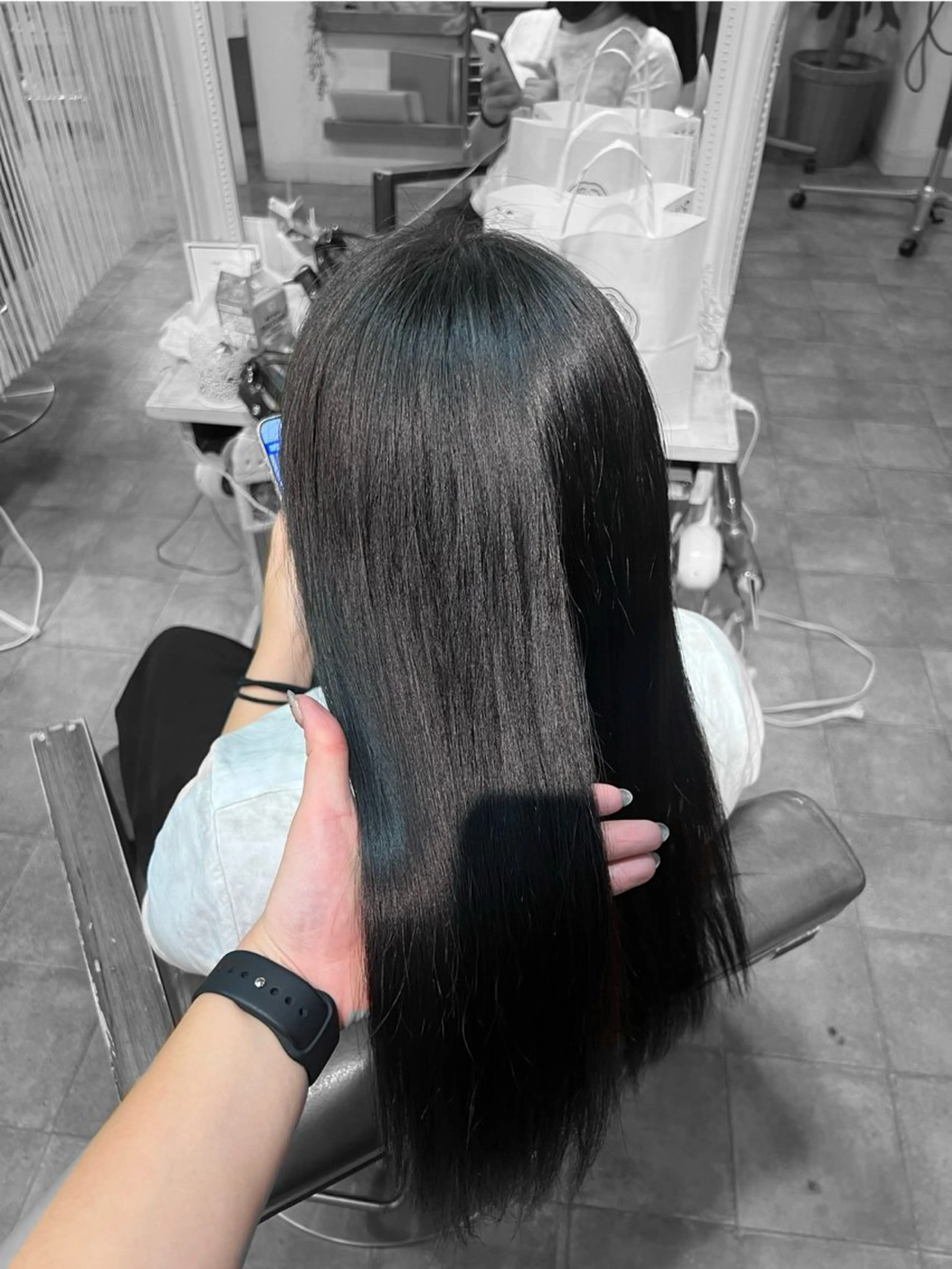 ロング カラー E 難波OCAT店所属・E 難波店 Reiのヘアスタイル