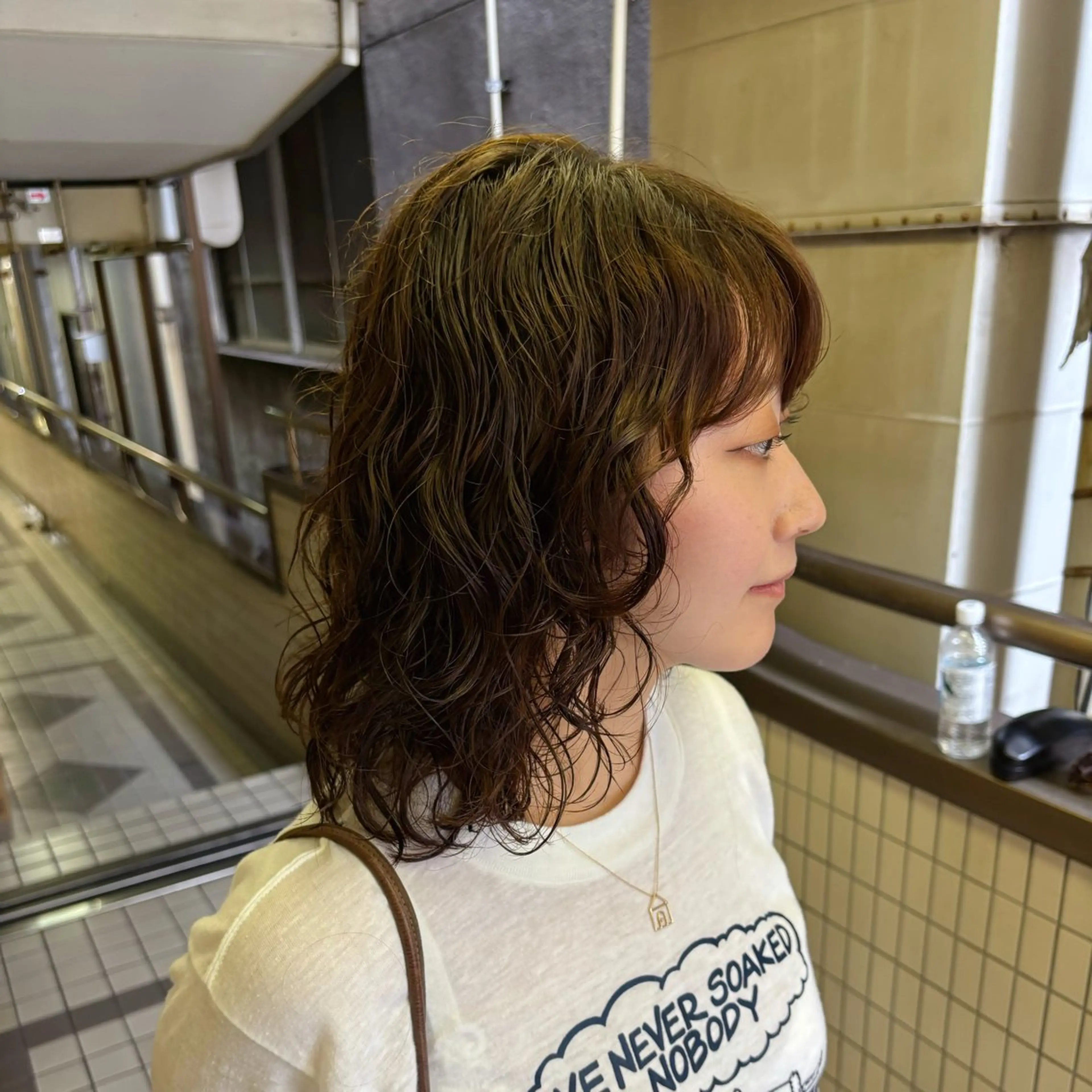 ミディアム パーマ カット パーマ kaito パーマ募集🌀😵‍のヘアスタイル