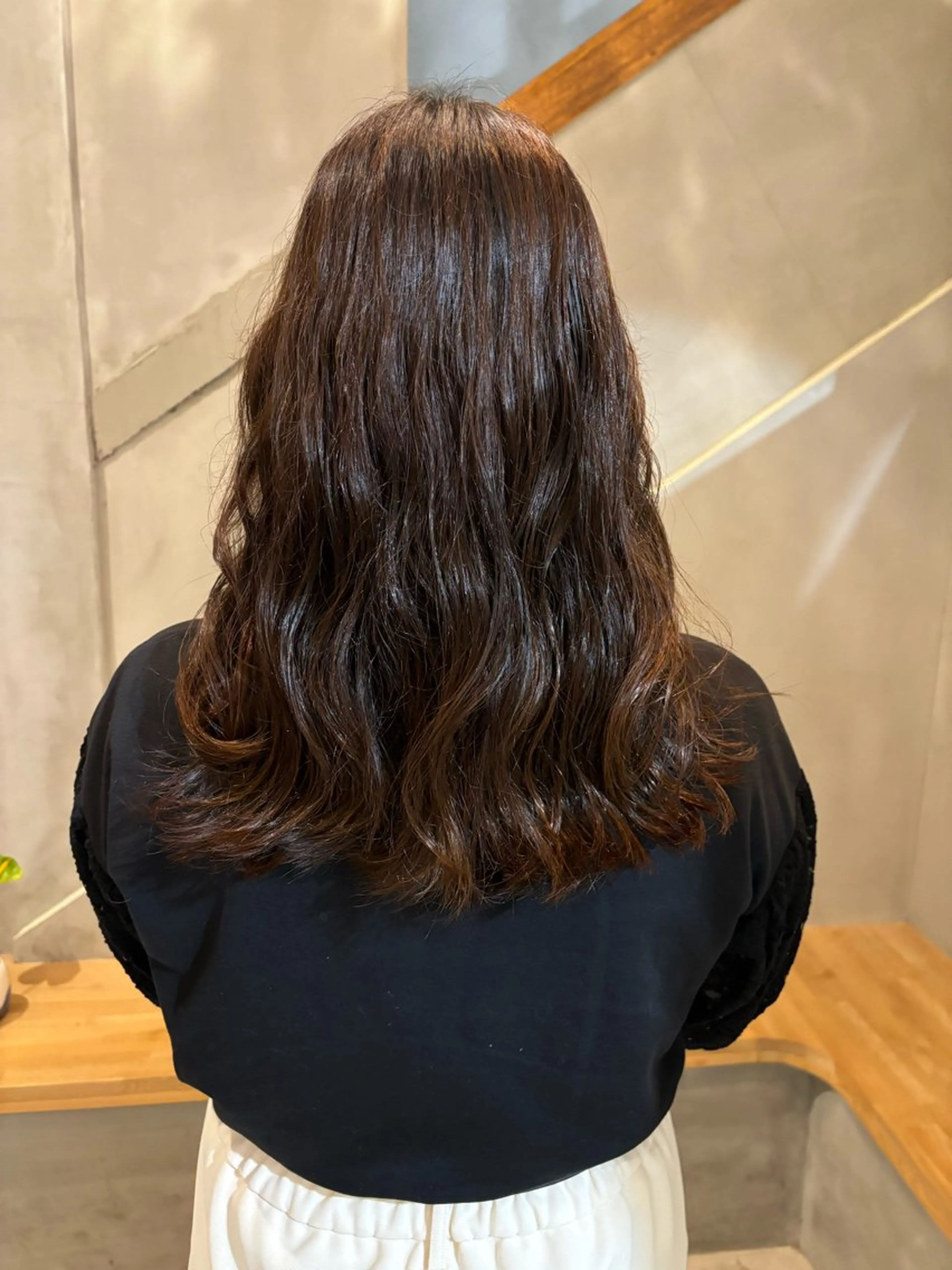 ロング 柴田 美育のヘアスタイル