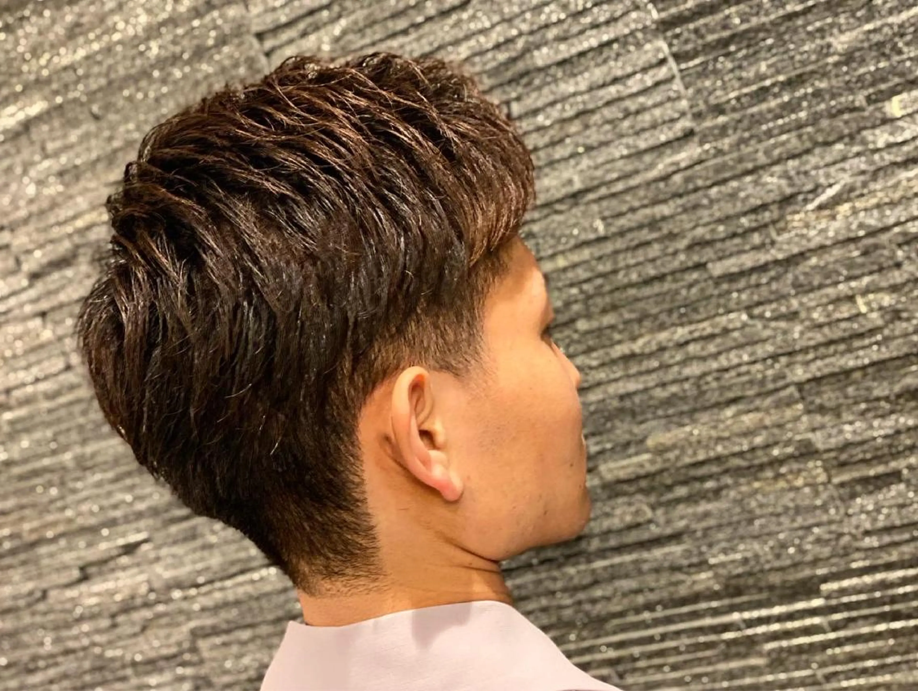 ショート メンズ 浅見 天翔のヘアスタイル