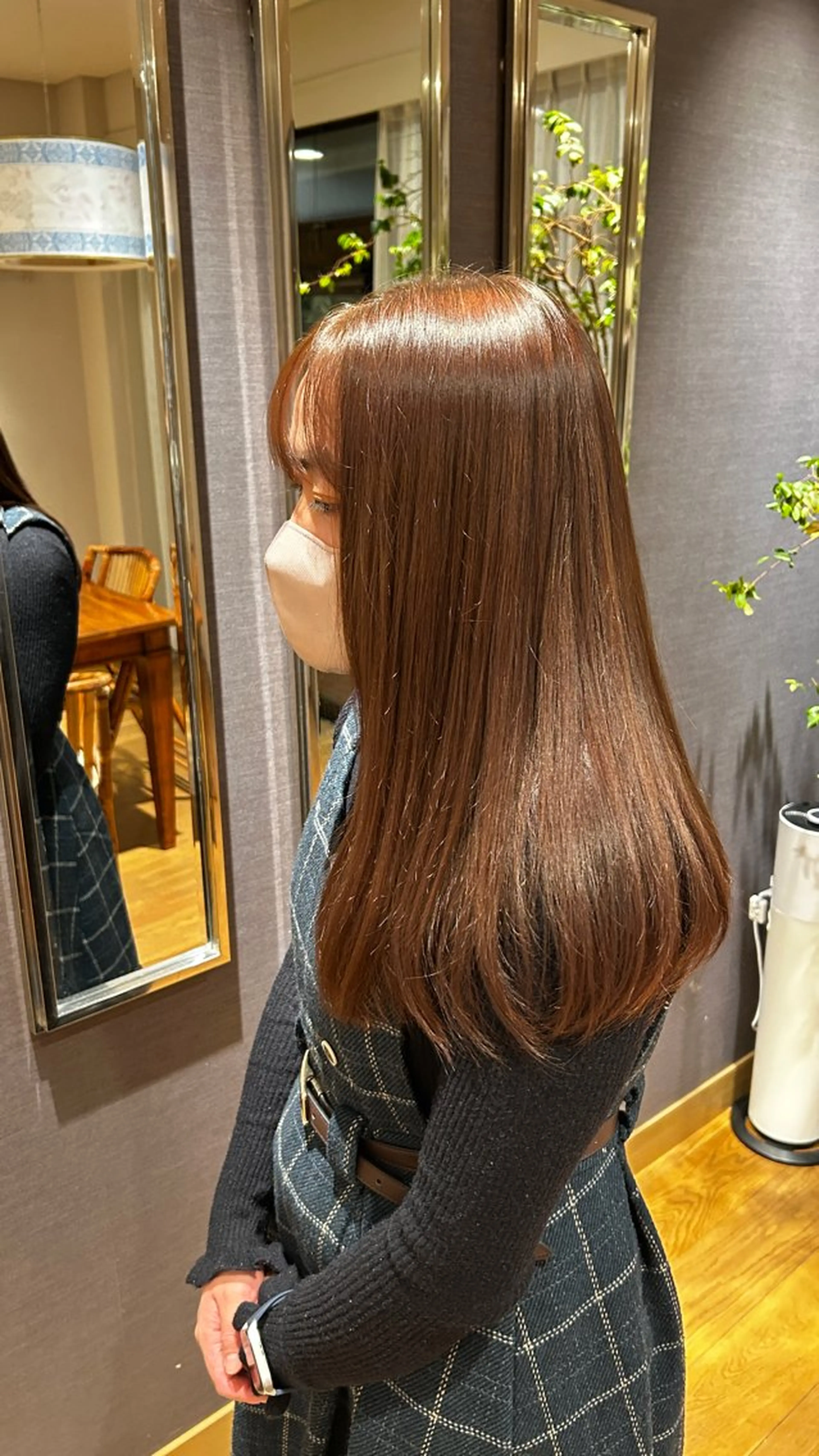ロング ヘアカラー U.hair 石川橋店所属・竹村 アカリのヘアスタイル