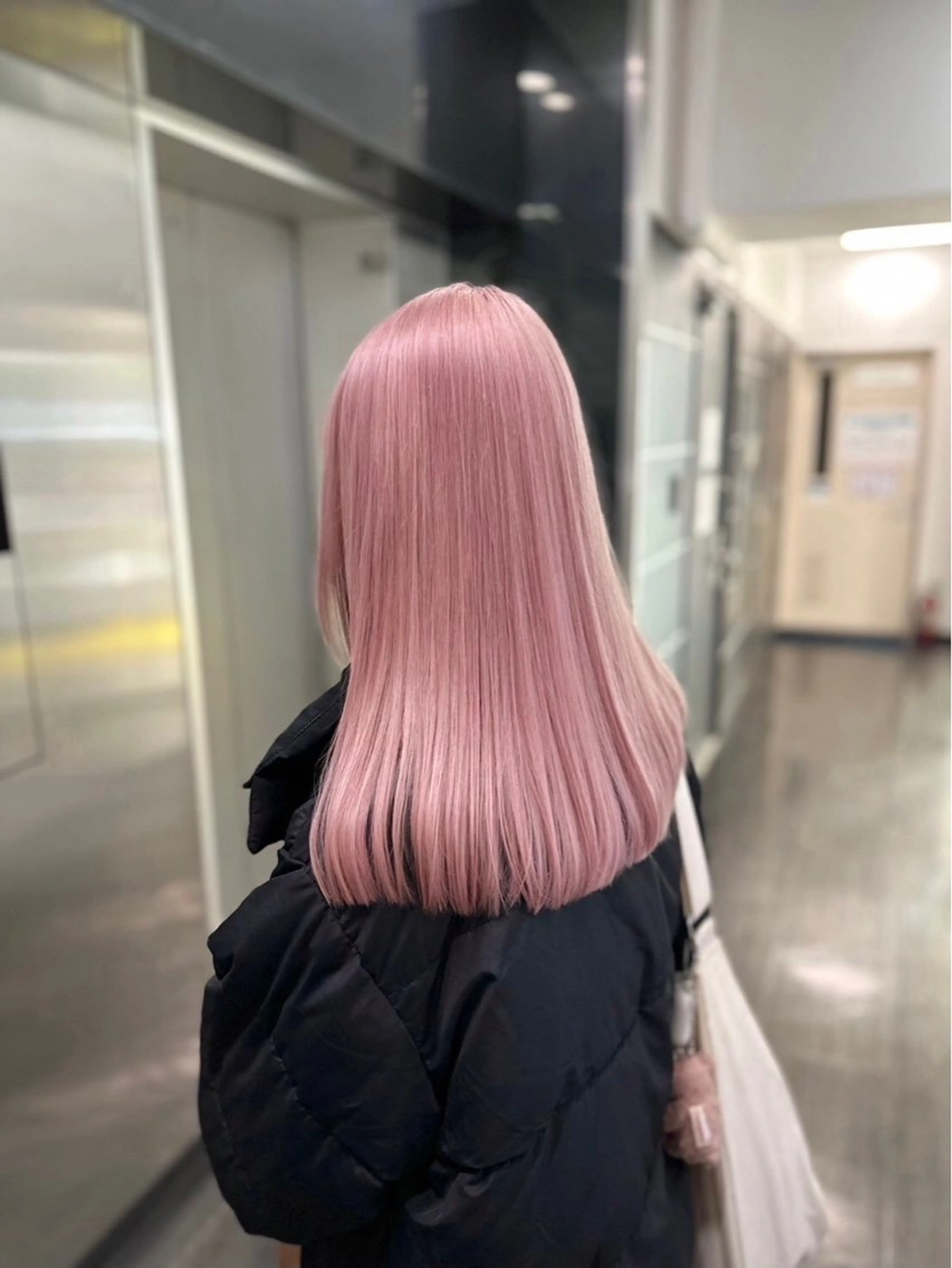 ロング カラー ヘアアレンジ 可愛い暖色ヘア🥀 えびけんのヘアスタイル