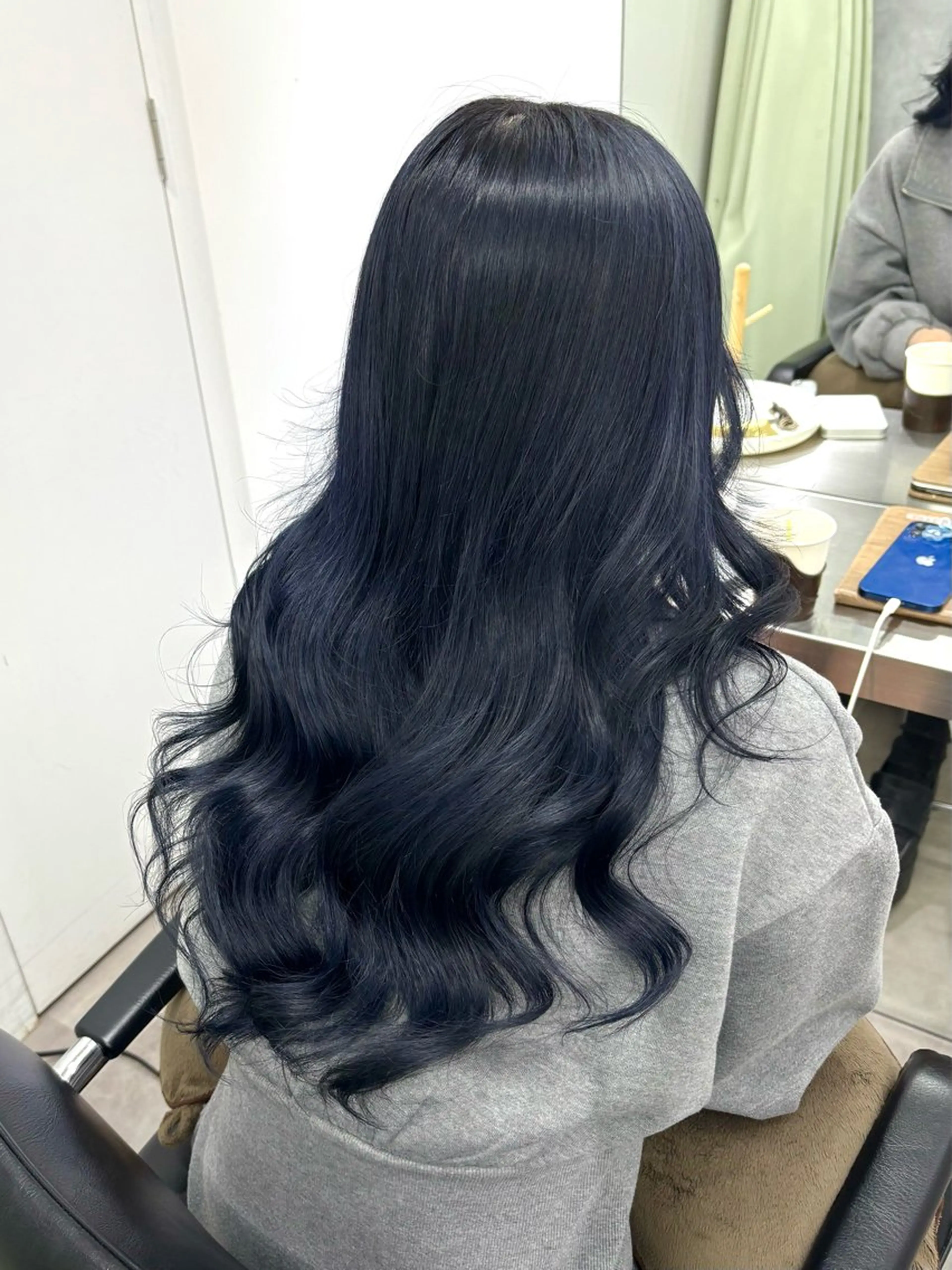 ロング ヘアカラー ヘアセット ☆透明感カラー☆まいのヘアスタイル