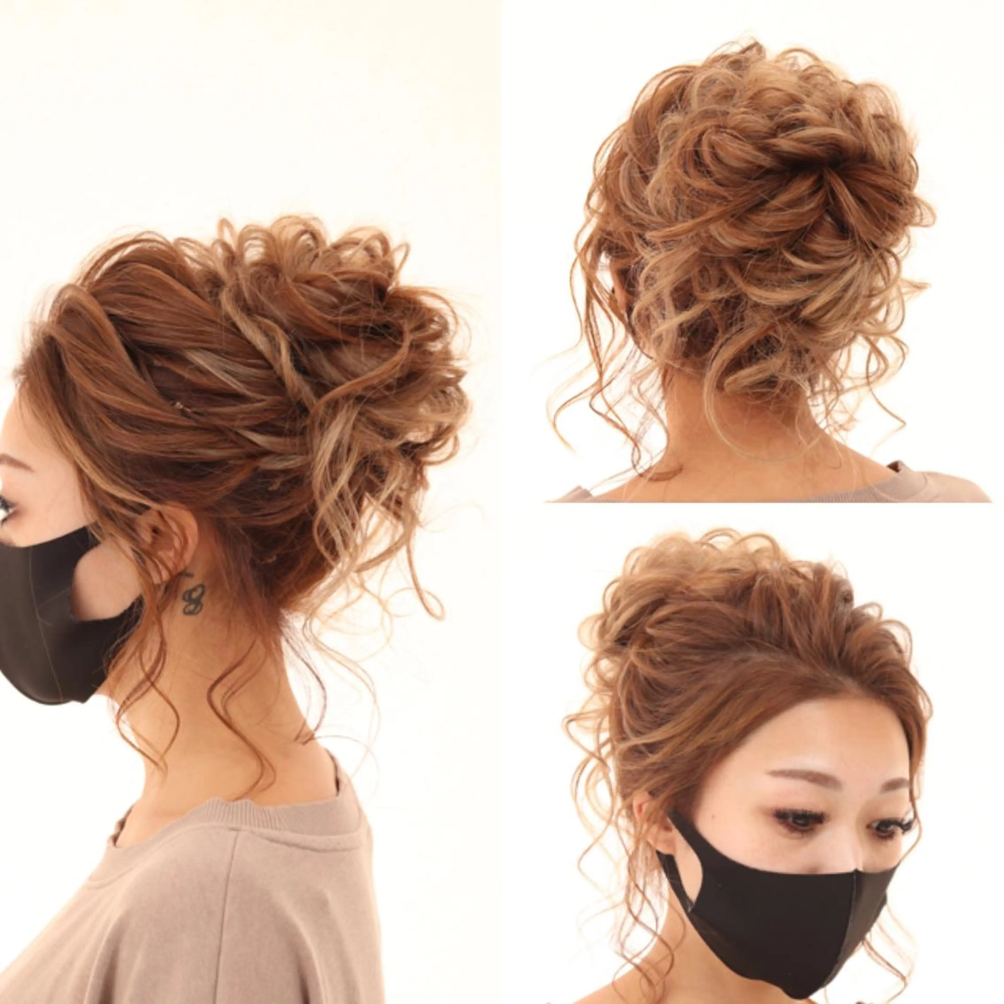 ヘアアレンジ お団子ヘア AMATERAS所属・AMATERAS鈴木 友美のヘアスタイル