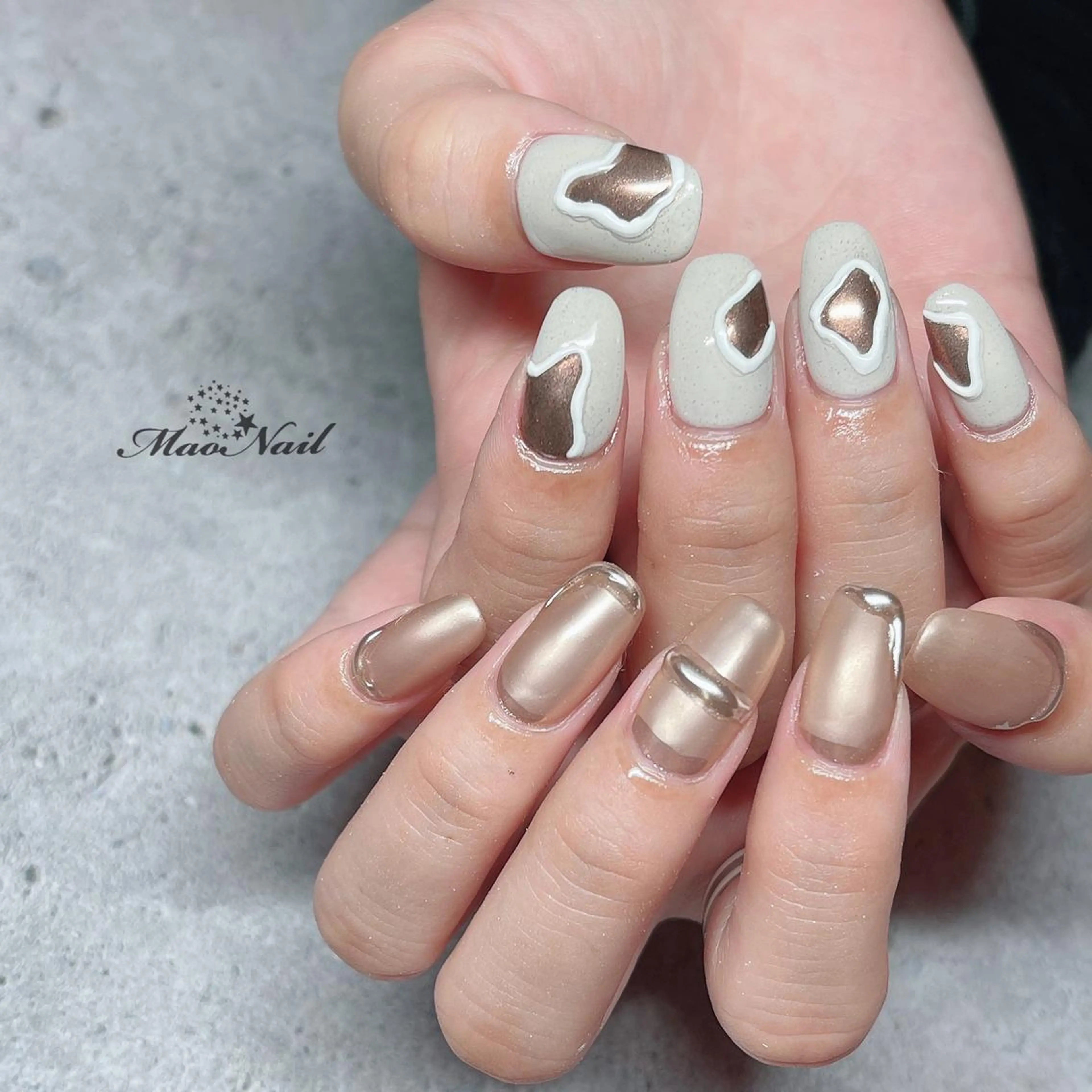 ネイル ハンドネイル mao nailのネイルデザイン