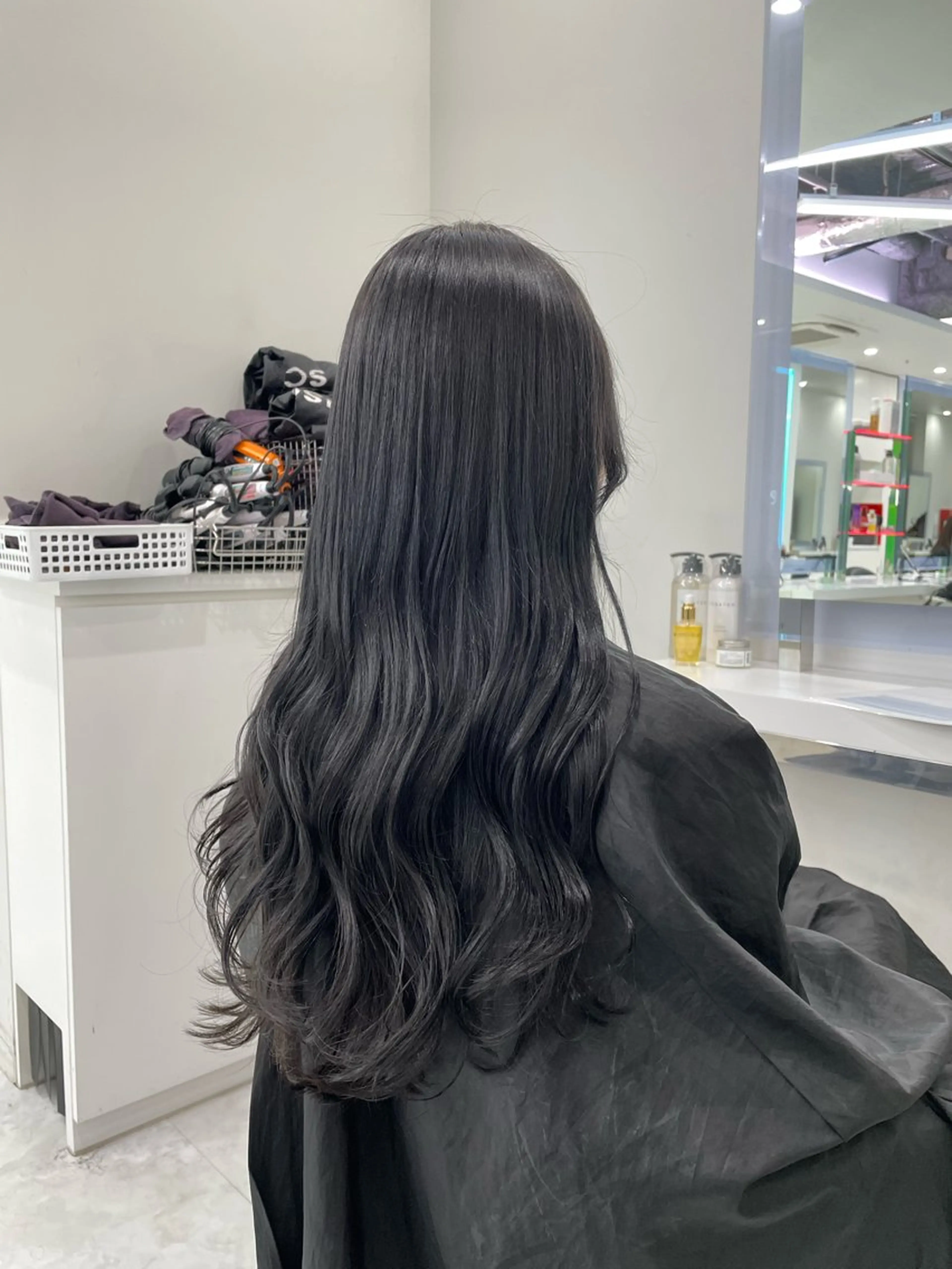 ロング カラー グレージュ ヘアカラー 💖トレンド夏 カラー💖FUTAのヘアスタイル