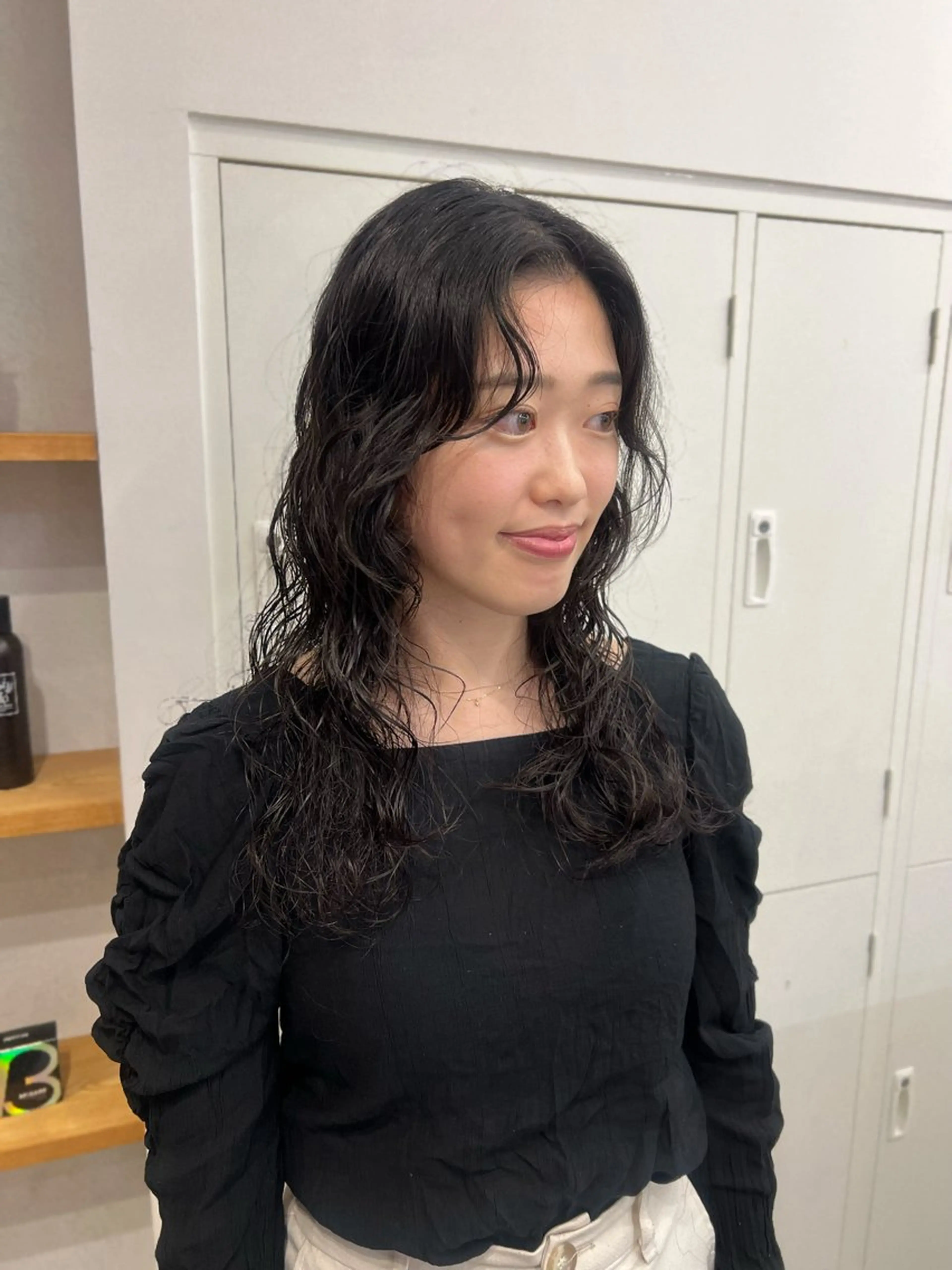 ロング パーマ noa／ 京橋美容室のヘアスタイル