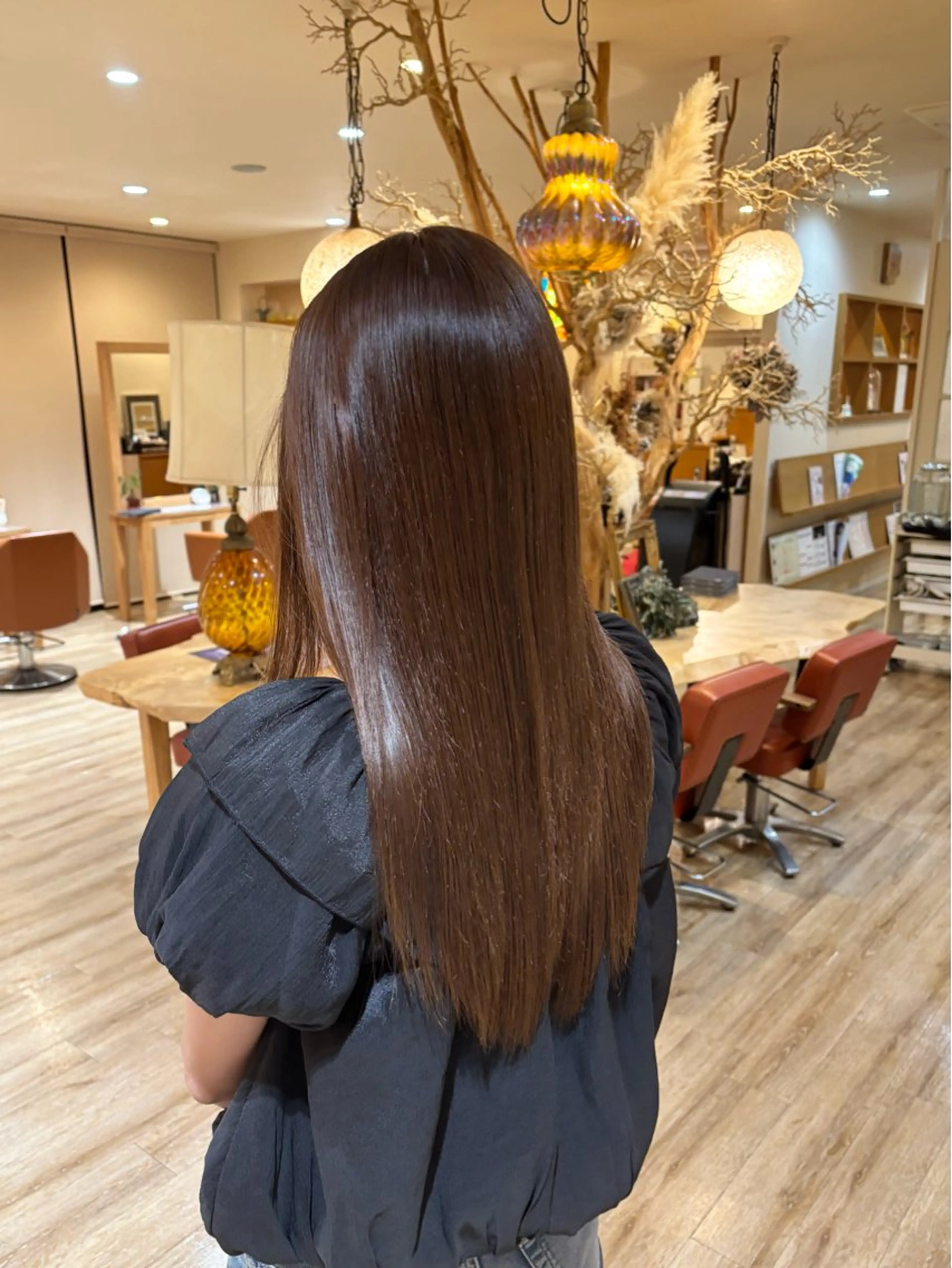 ロング アッシュ ヘアカラー a liko所属・寺本 実侑のヘアスタイル