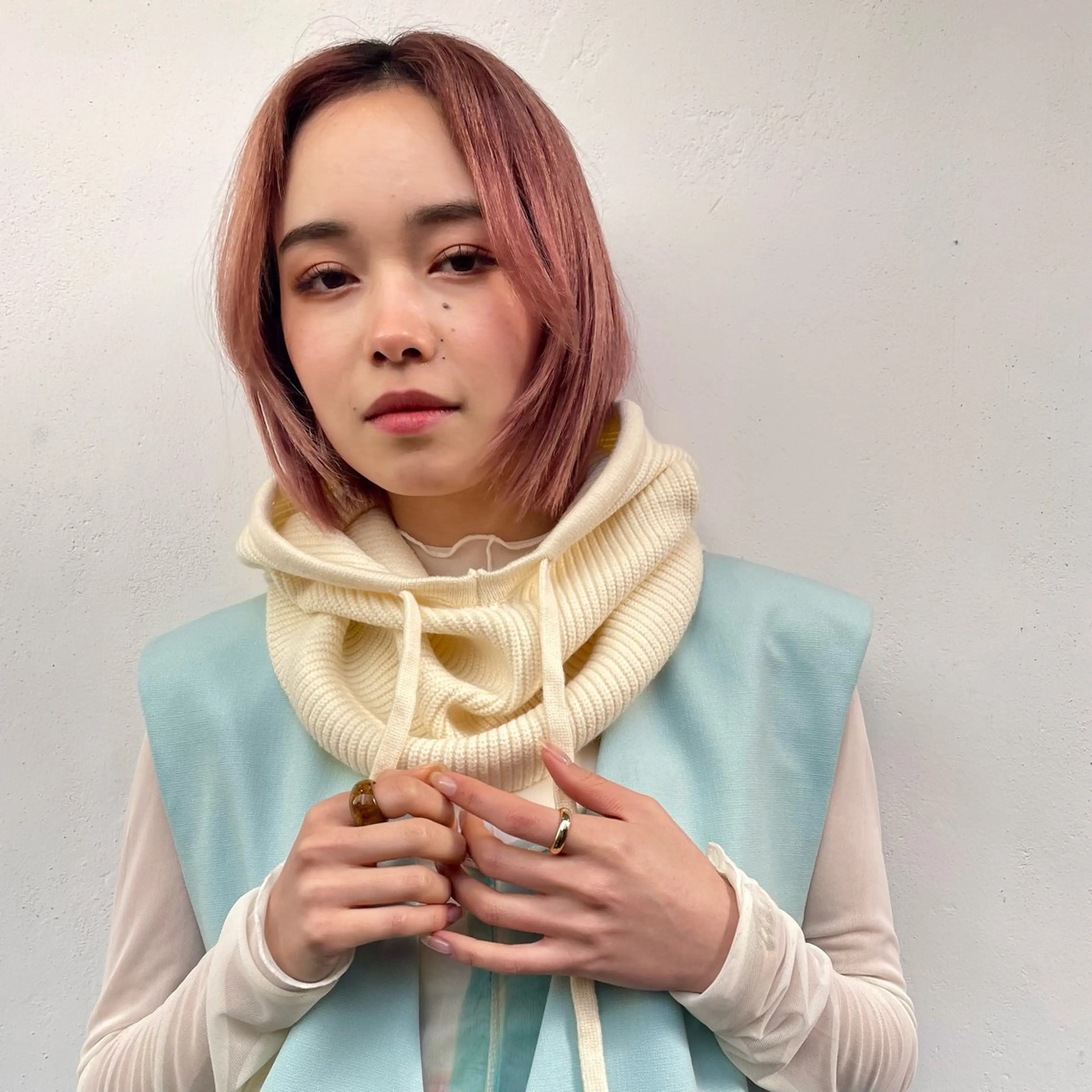 ミディアム カラー ケアカラー 透明感カラー iLi🫧kim ryongna🦋のヘアスタイル