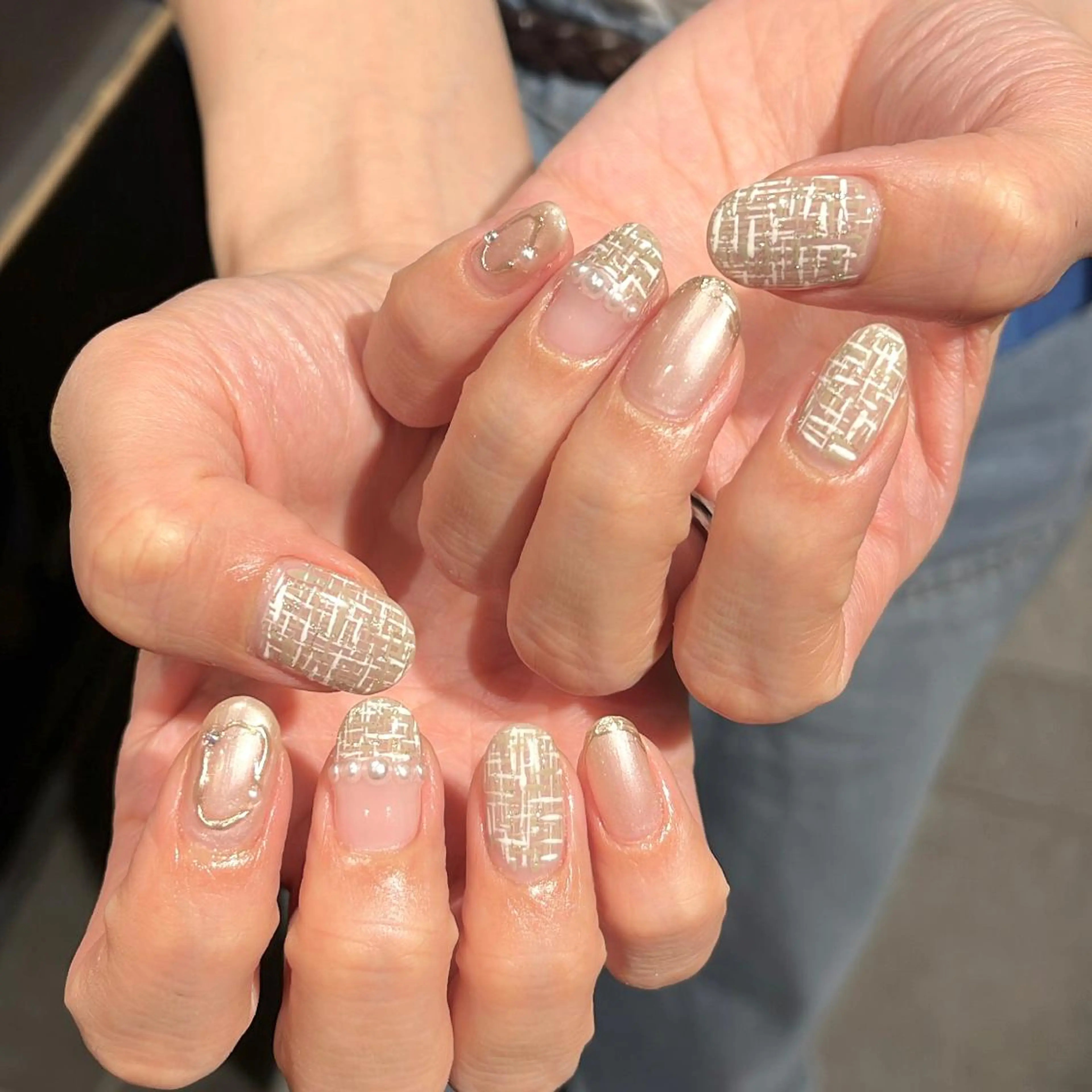 ネイル ハンドネイル 鈴木 里奈のネイルデザイン