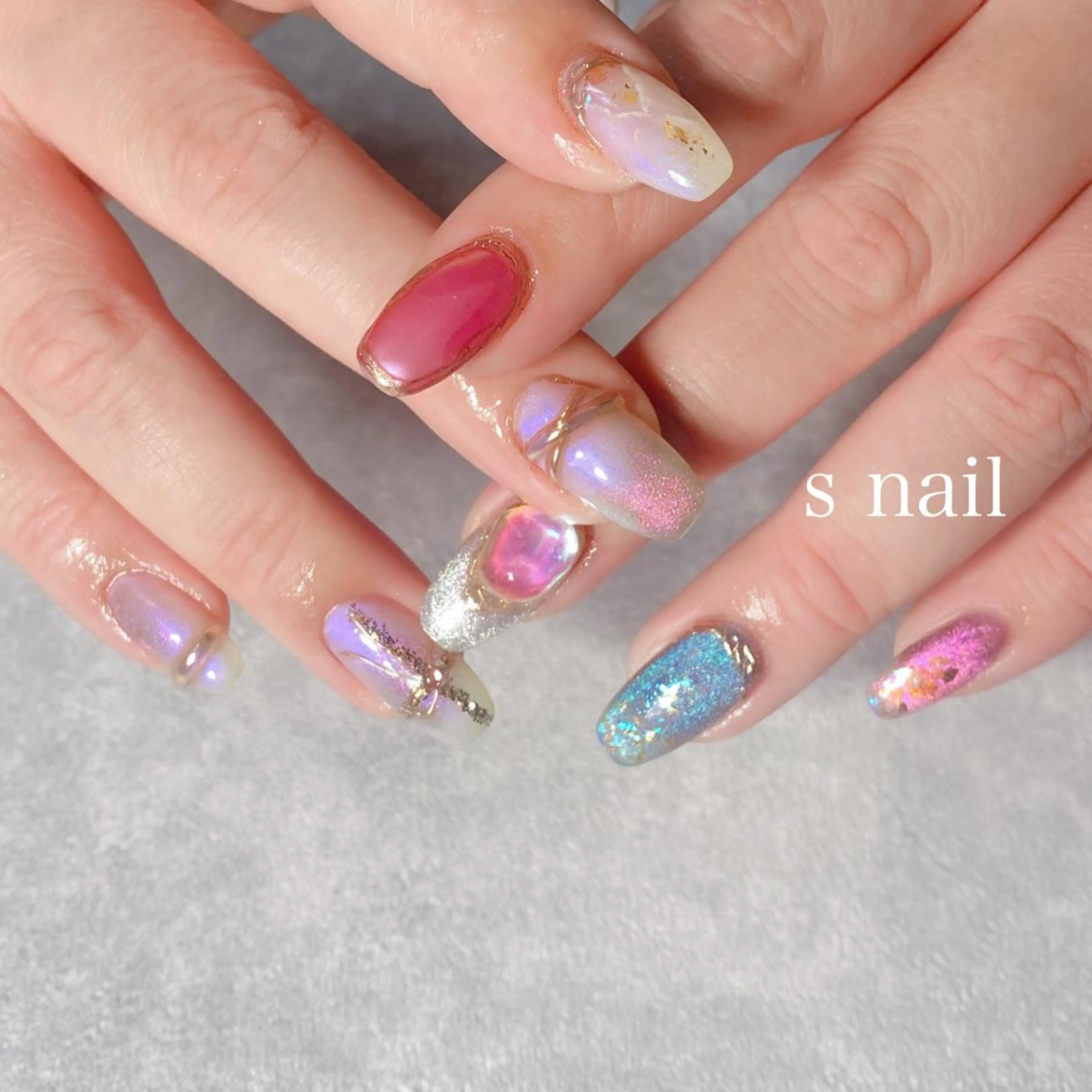 ネイル ハンドネイル s nail さとよしみゆきのネイルデザイン