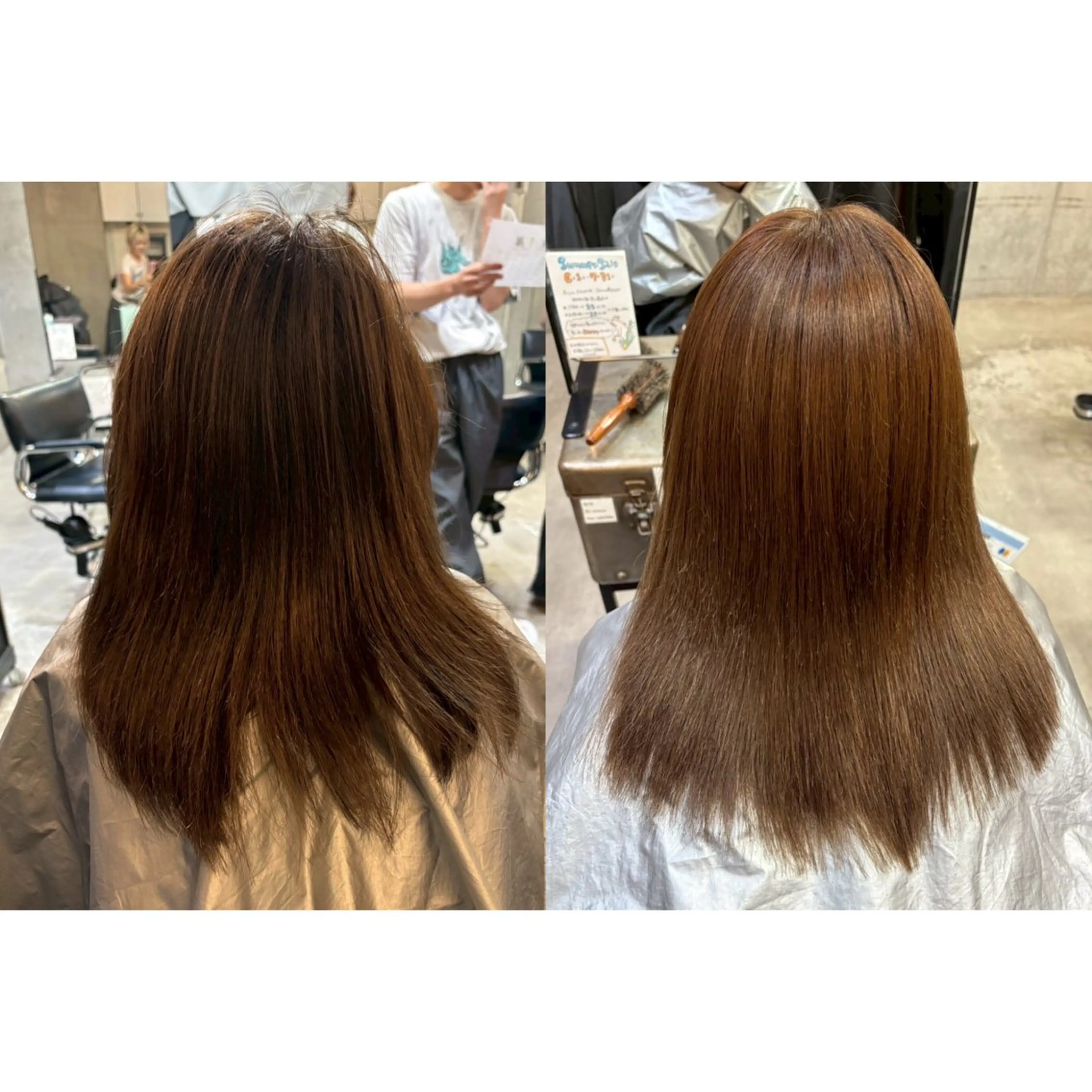 【NEW髪質改善✨】ヘアポテンツァ美髪矯正トリートメントの写真