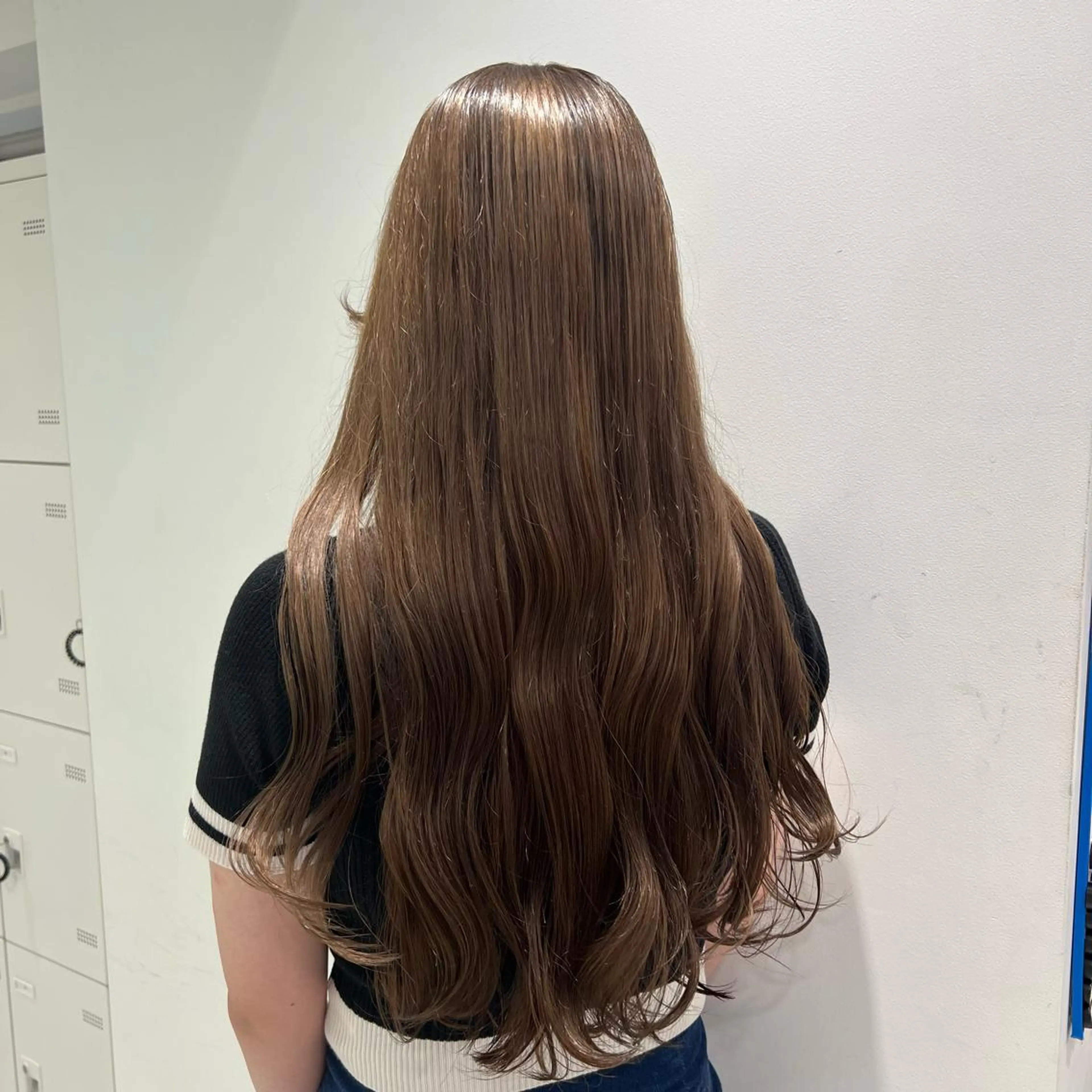 ロング カラー パーマモデル募集💖 まなみのヘアスタイル