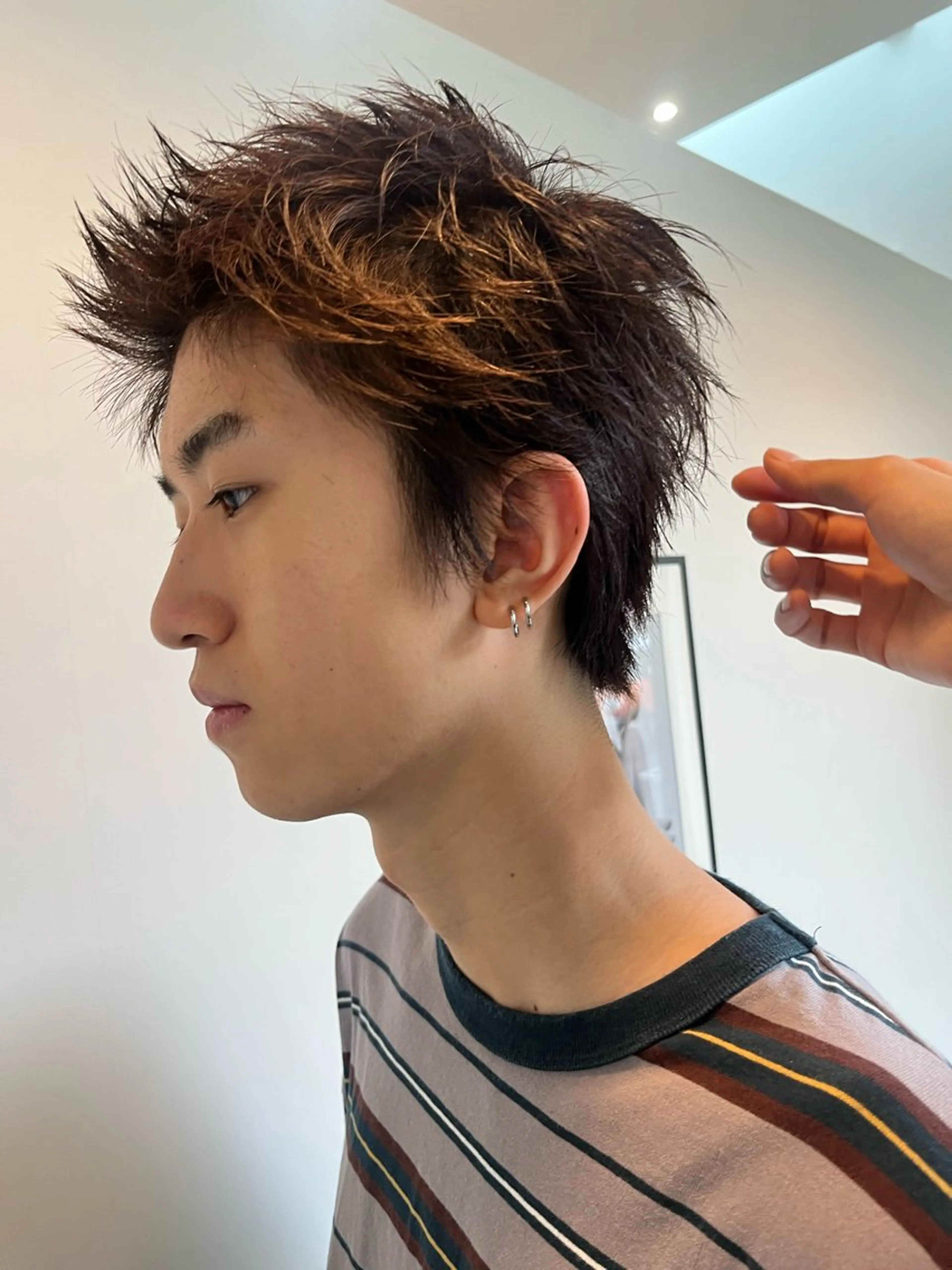 ショート ショートヘア heir studio Baretta所属・山本 銀次郎のヘアスタイル